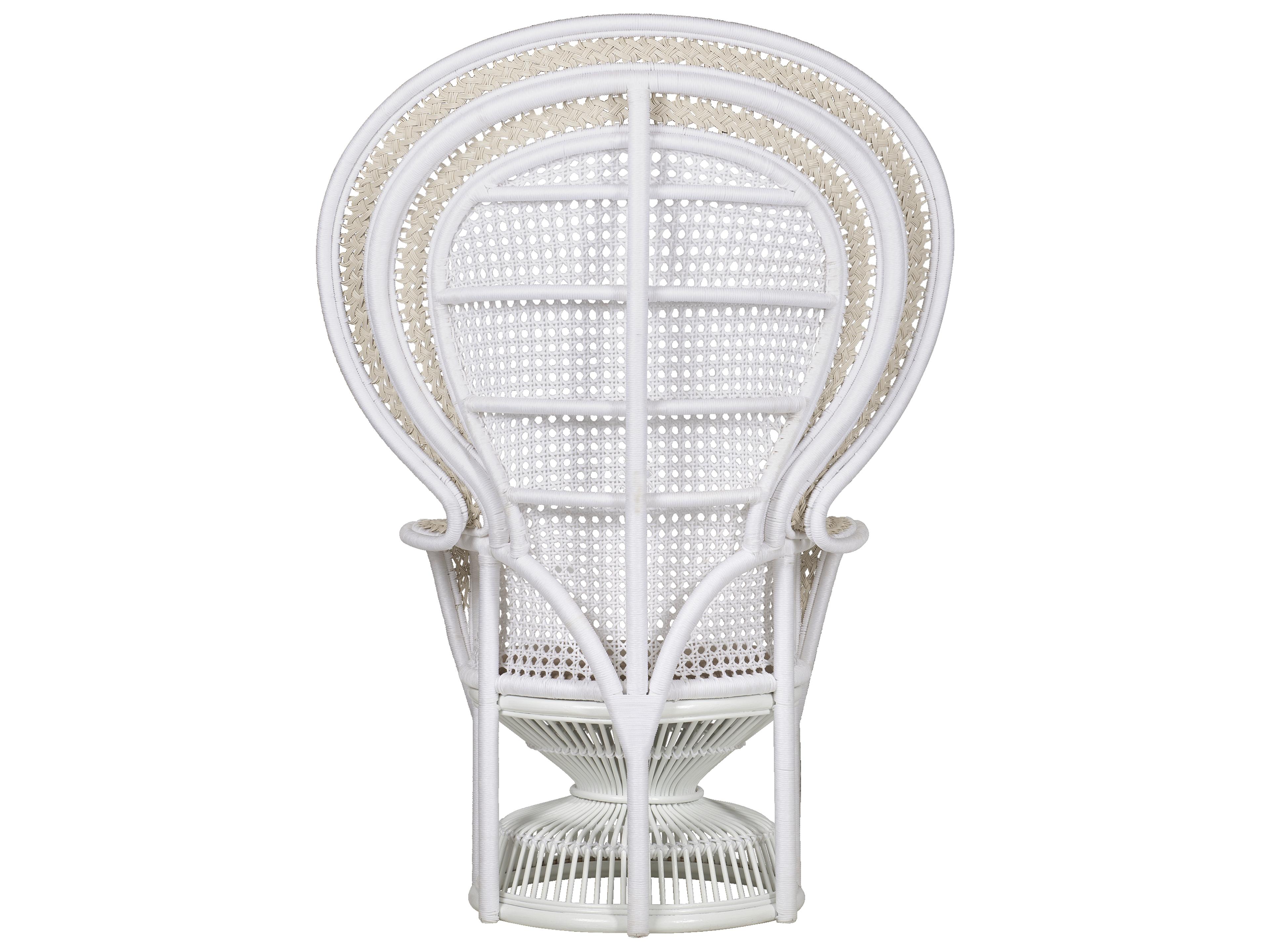 Currey & Company Emanuelle White Accent Chair