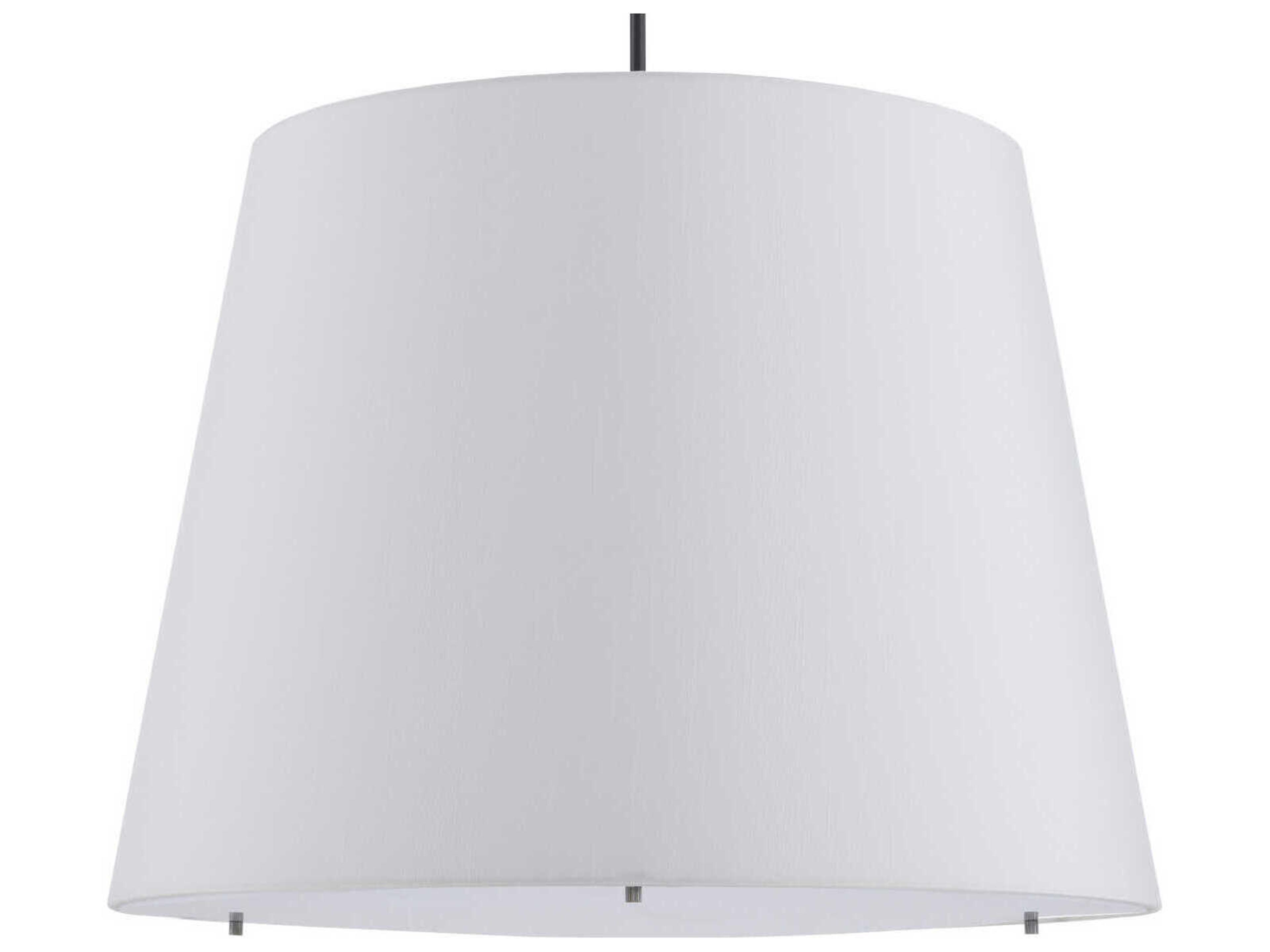 Currey & Company Cloister Oil Rubbed Bronze White Off Shantung Floor Lamp