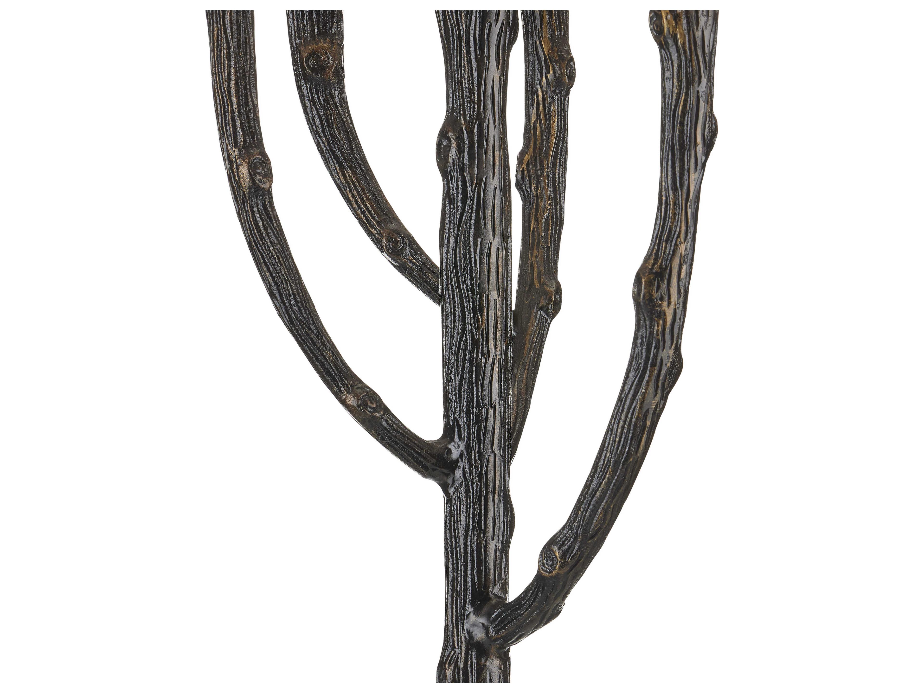 Currey & Company Mangrove Bronze Grasscloth Floor Lamp