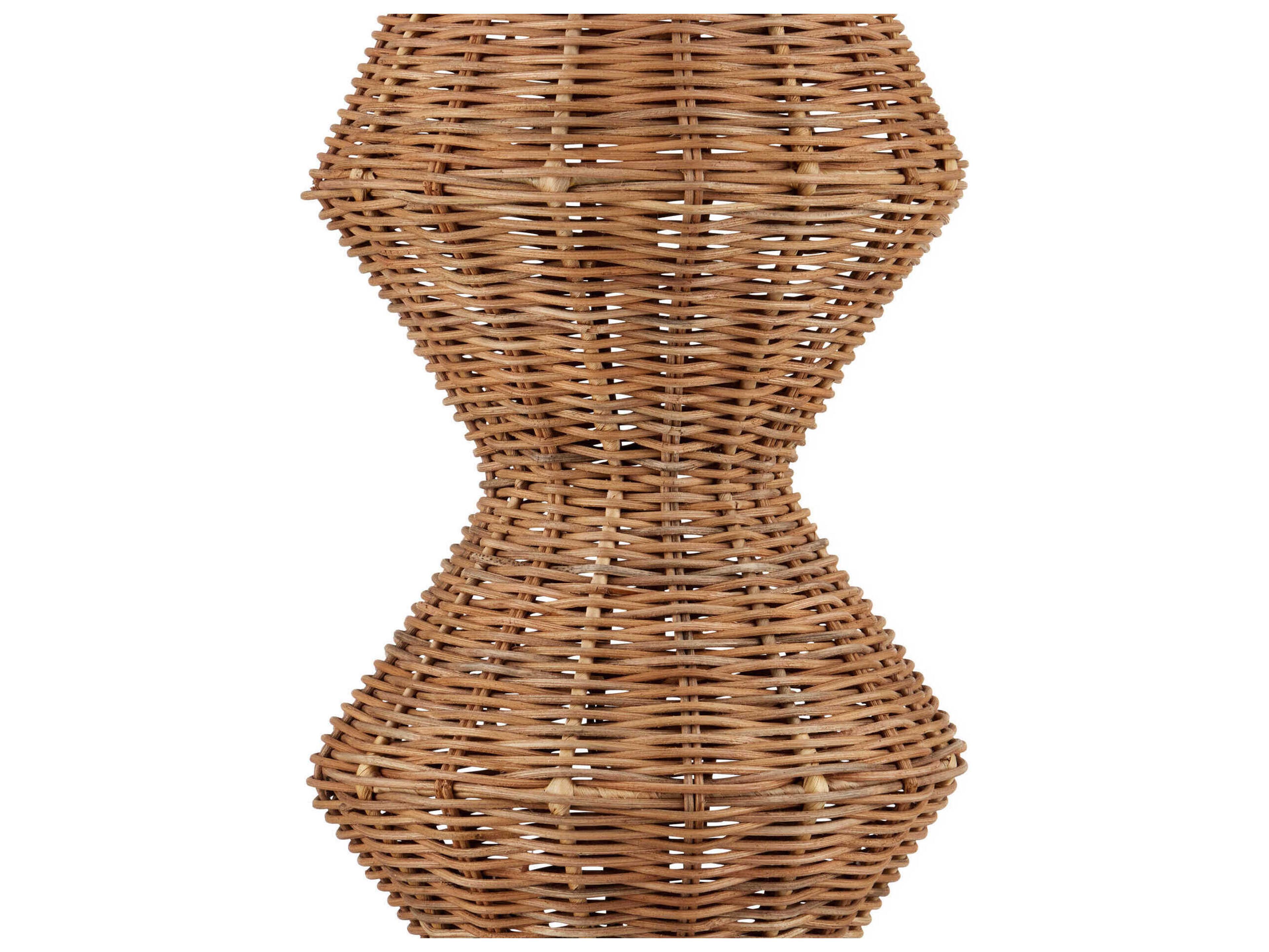 Currey & Company Nirvana 3-Light Natural Floor Lamp