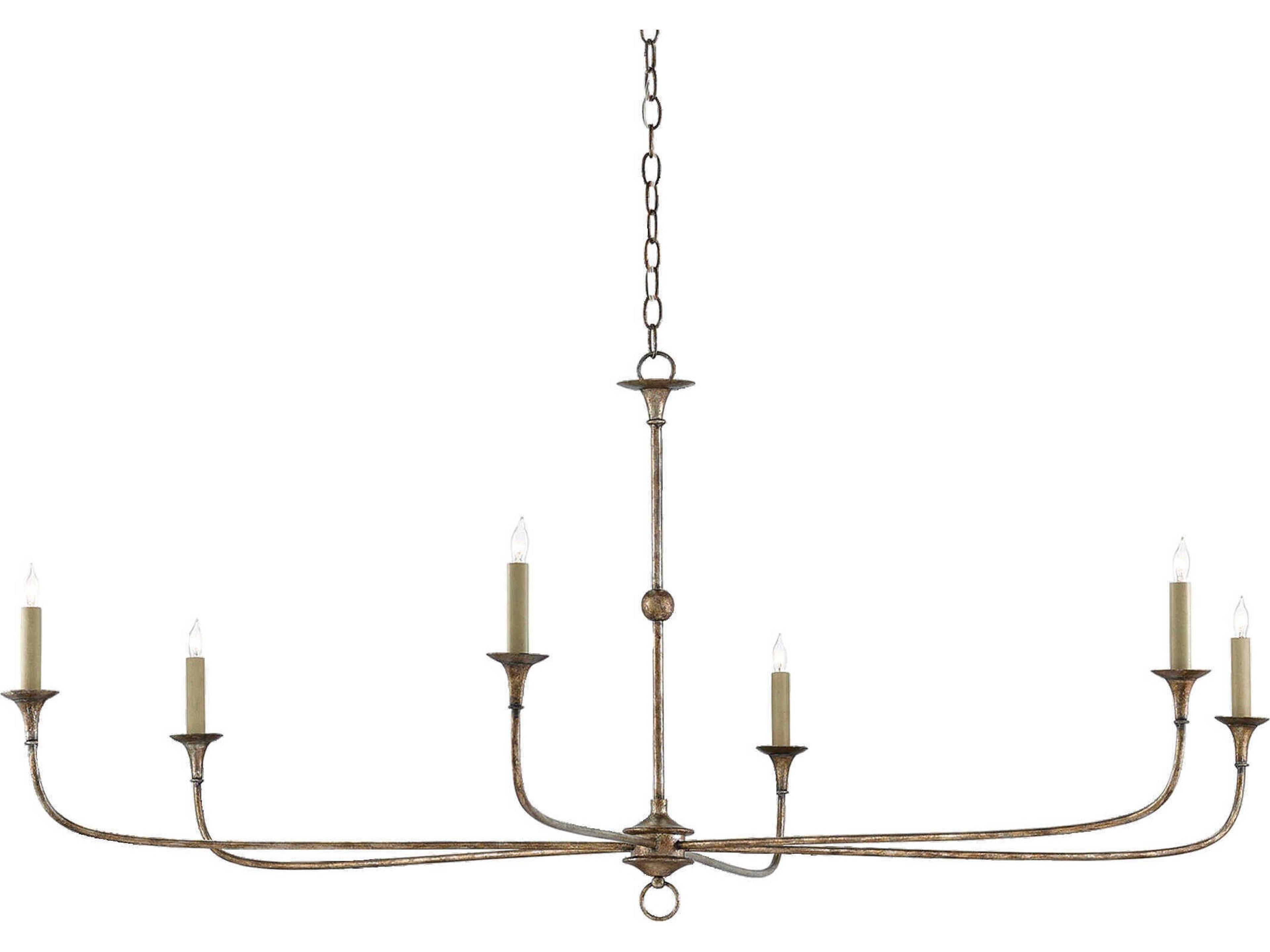 Nottaway Large Chandelier in Pyrite Bronze