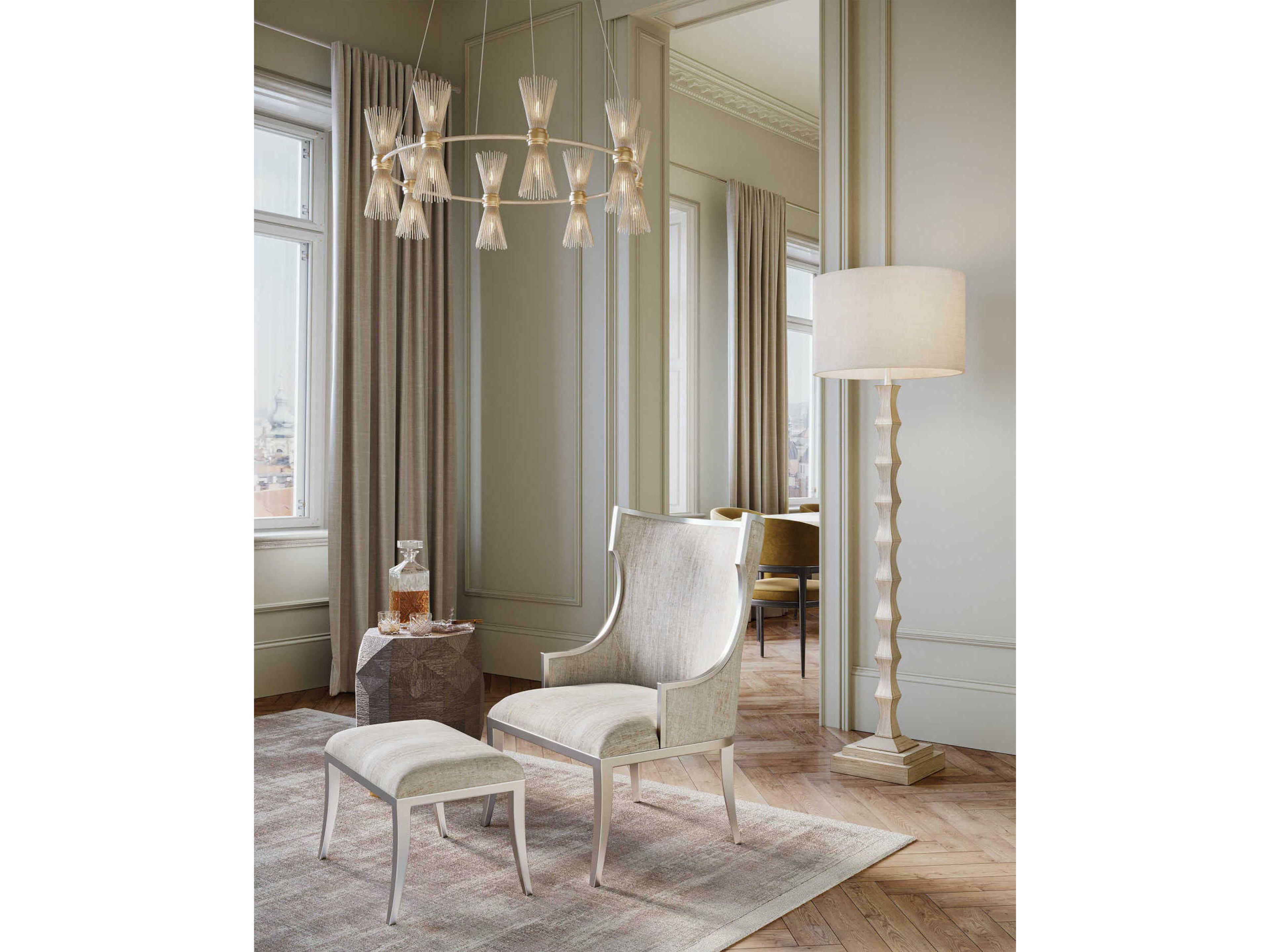 Currey & Company Novatude 16-Light Gold Chandelier