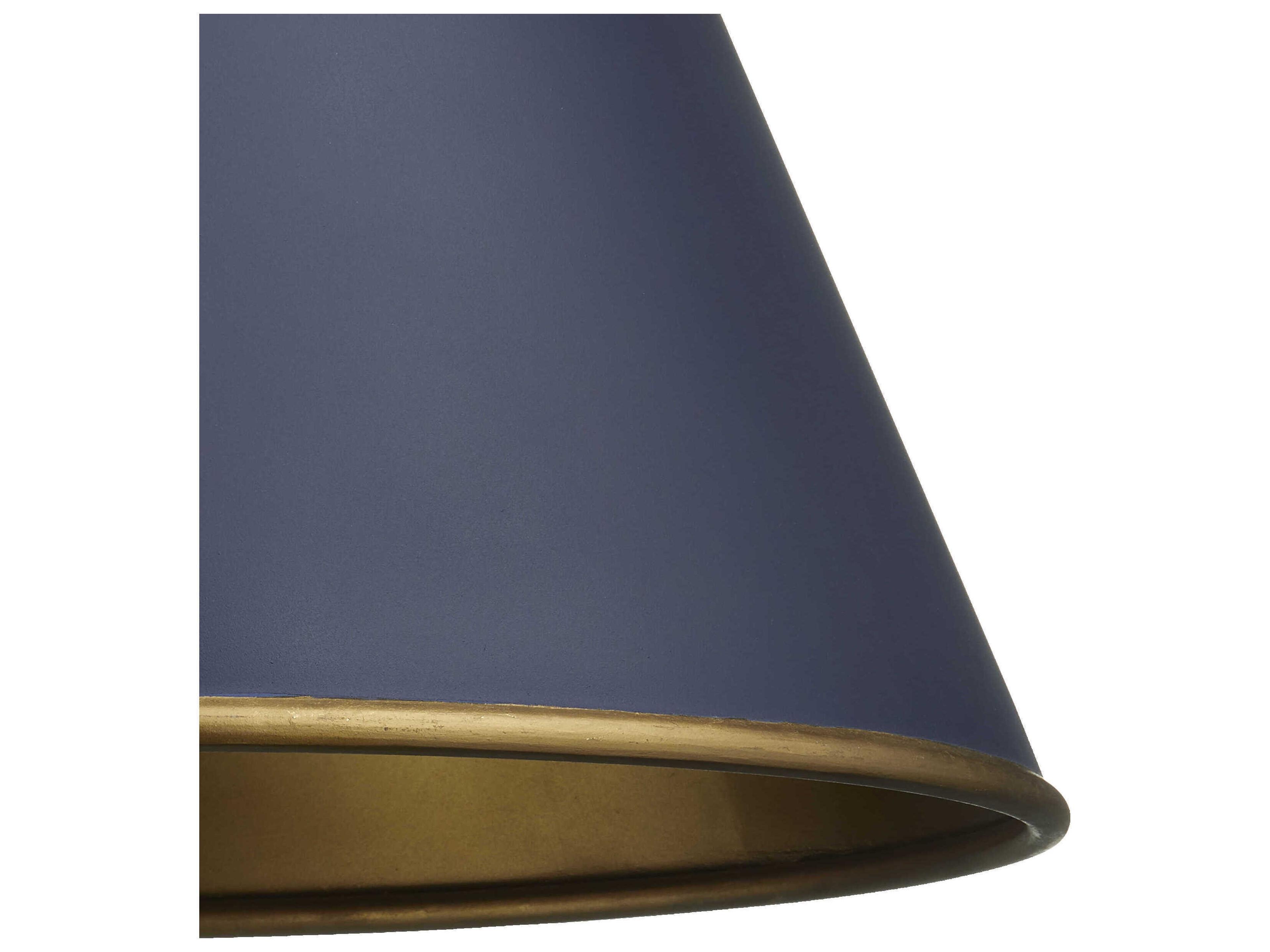 Currey & Company Pierrepont 1-Light Blue Pendant