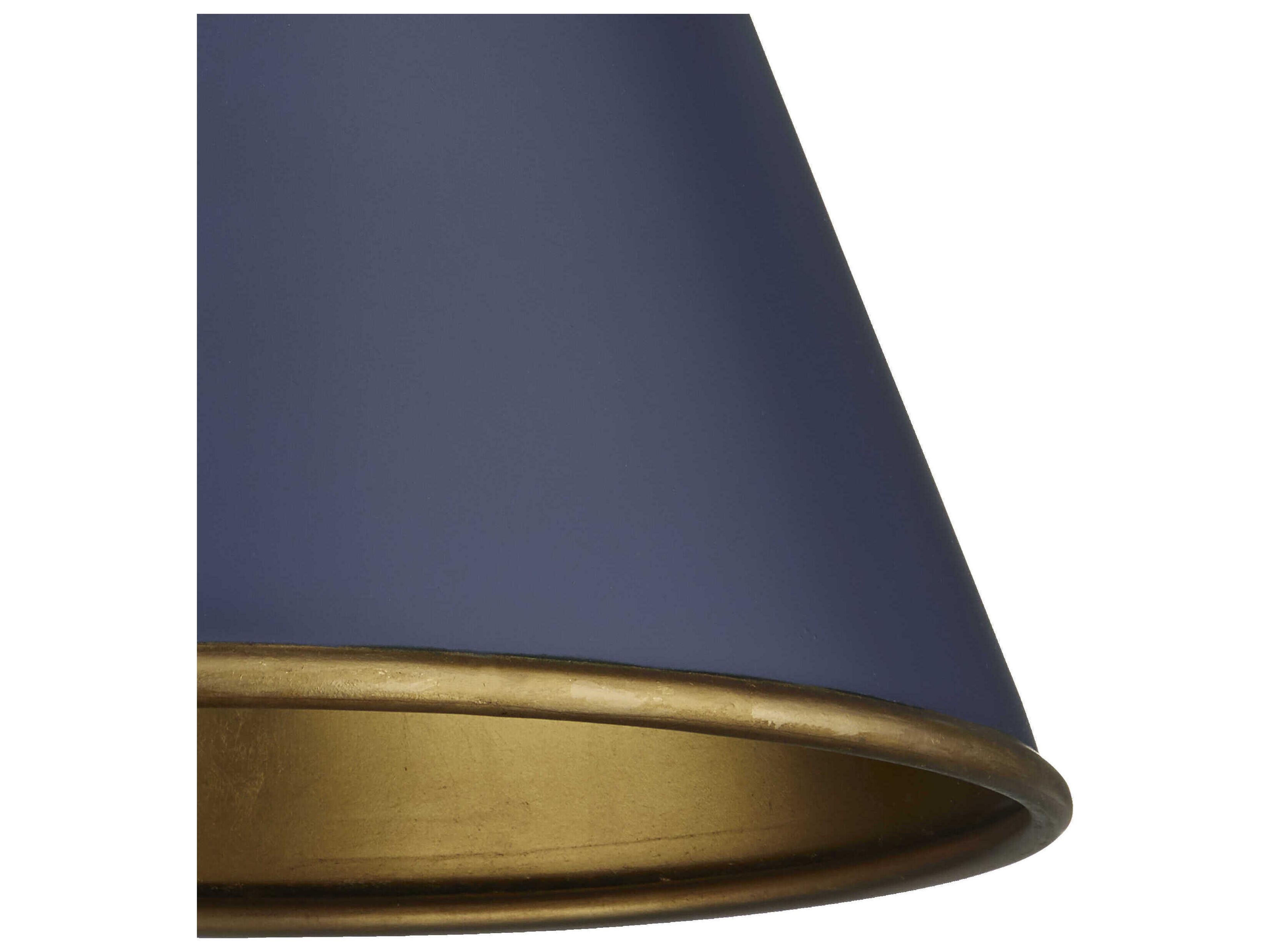 Currey & Company Pierrepont 1-Light Blue Pendant