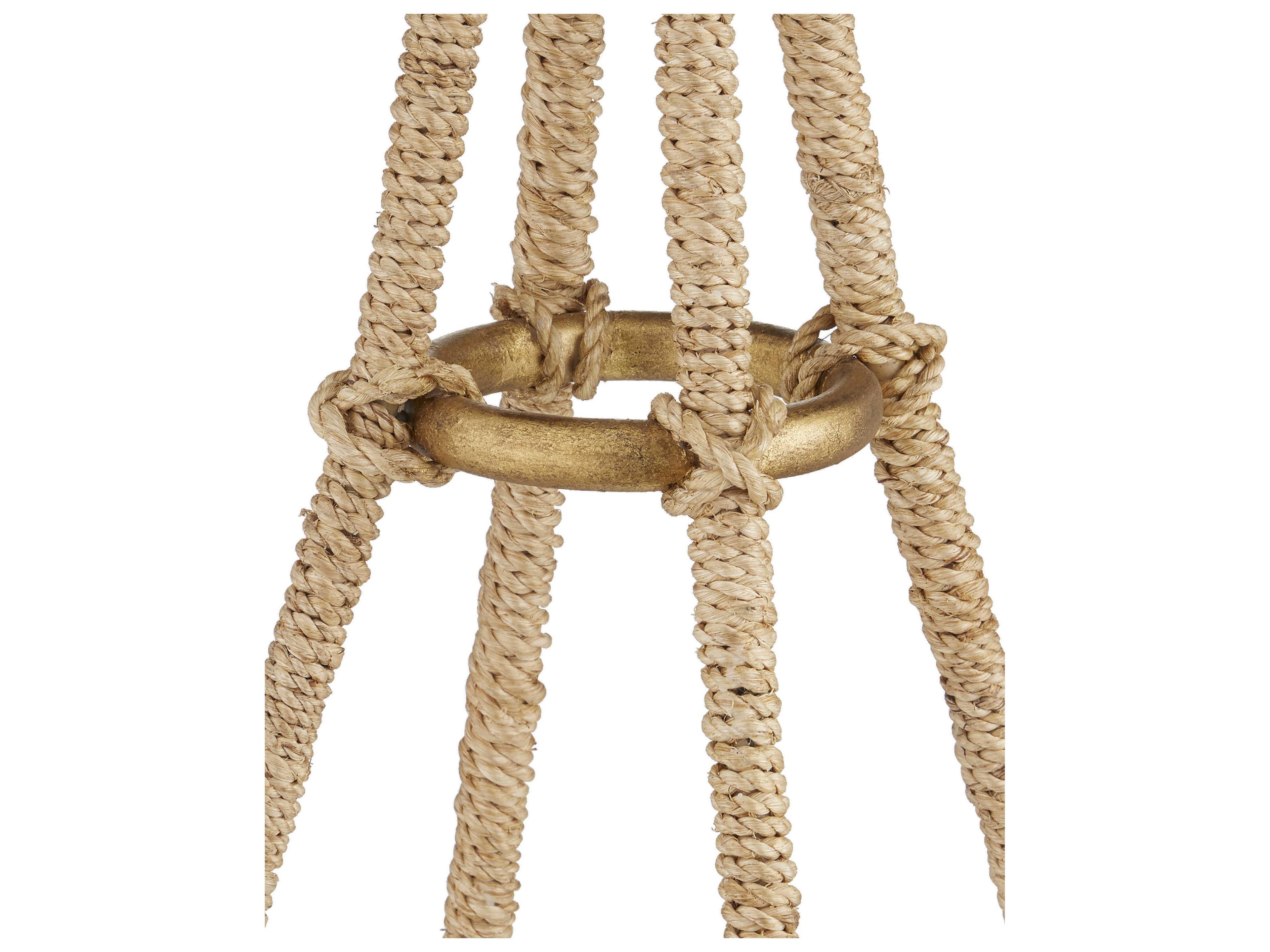 Currey & Company Passageway 1-Light Natural Dorado Gold Frosted White Brass Glass Globe Mini Pendant