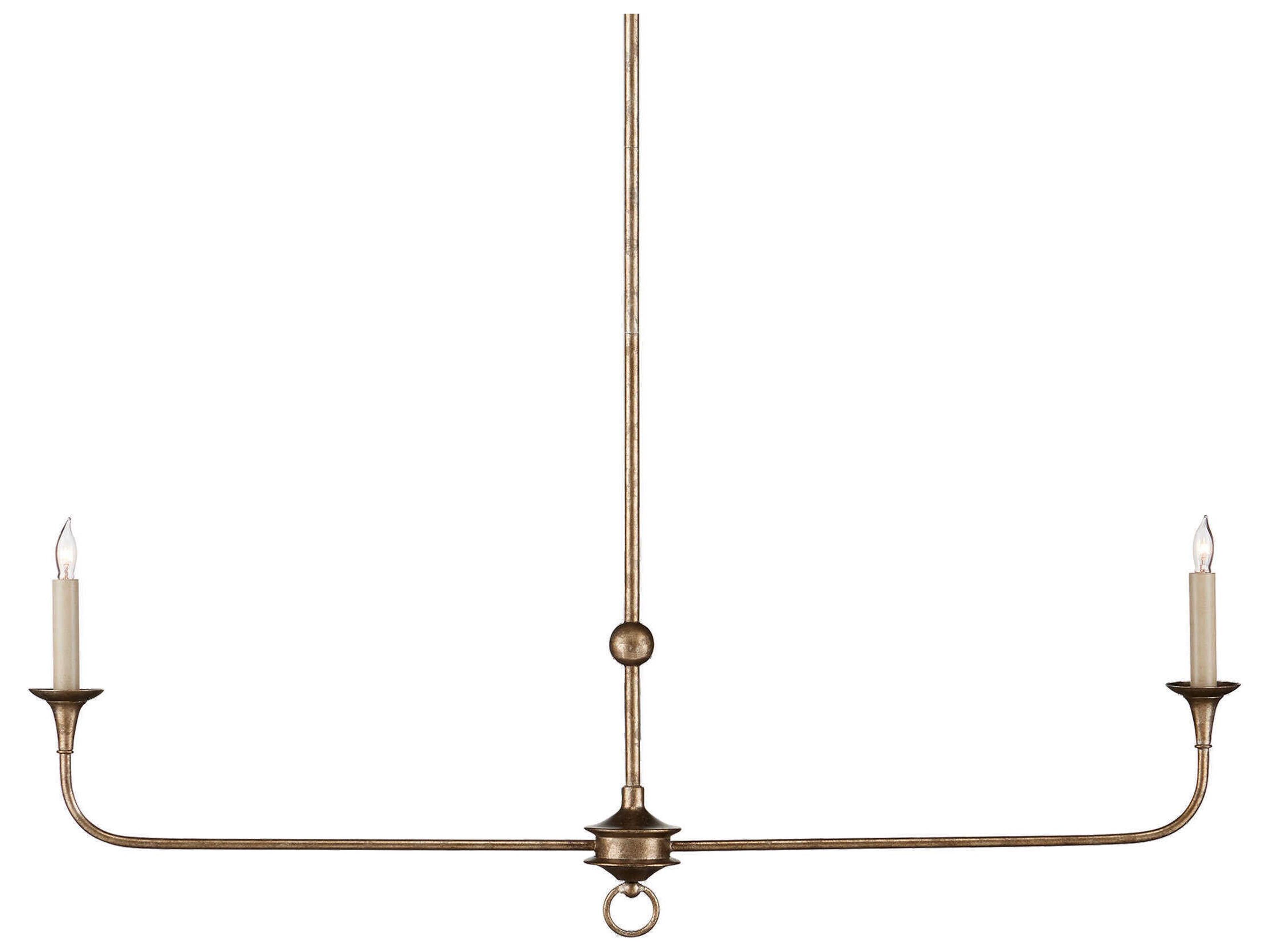 Nottaway 2-Light Pyrite Bronze Island Pendant