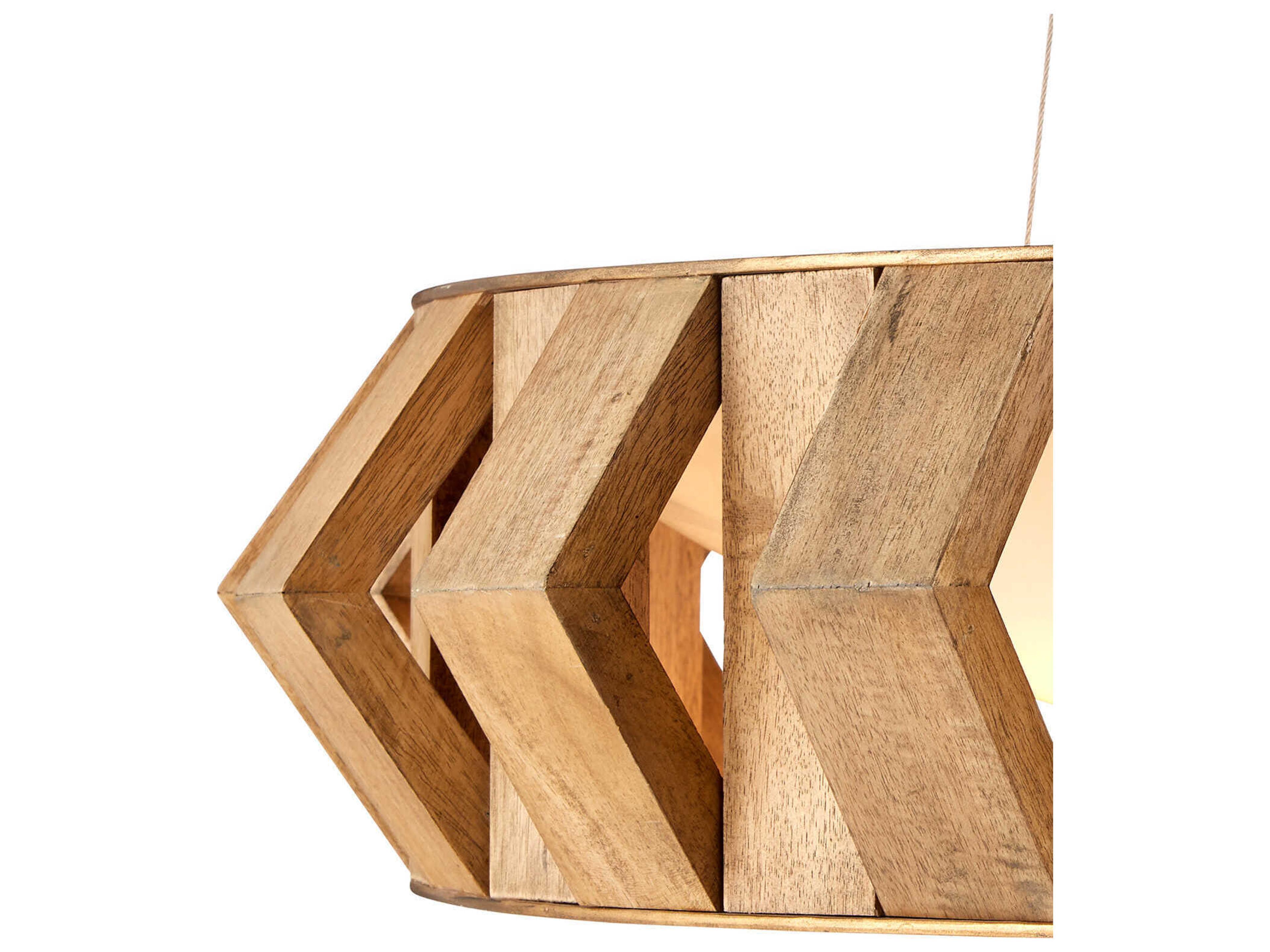 Currey & Company Plunge 1-Light Toffee Brass White Round Pendant