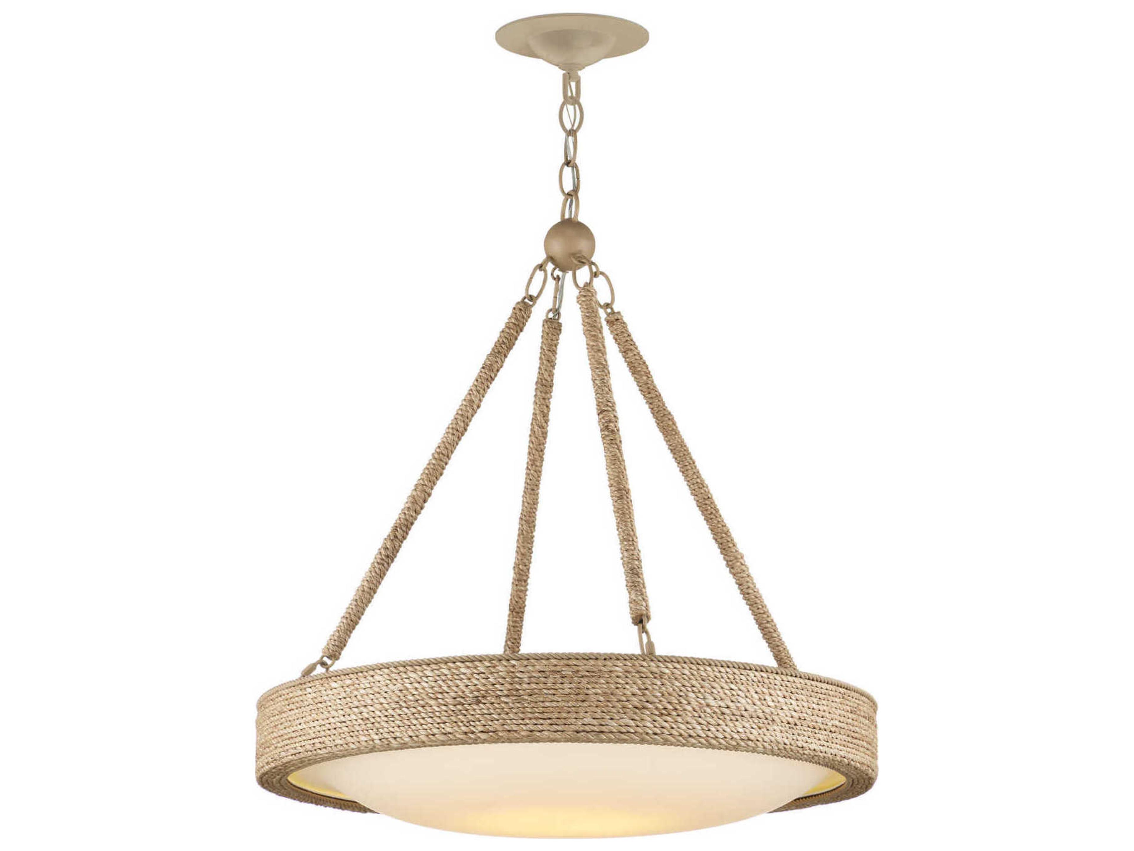 Currey & Company Hopscotch 1-Light Wood Pendant