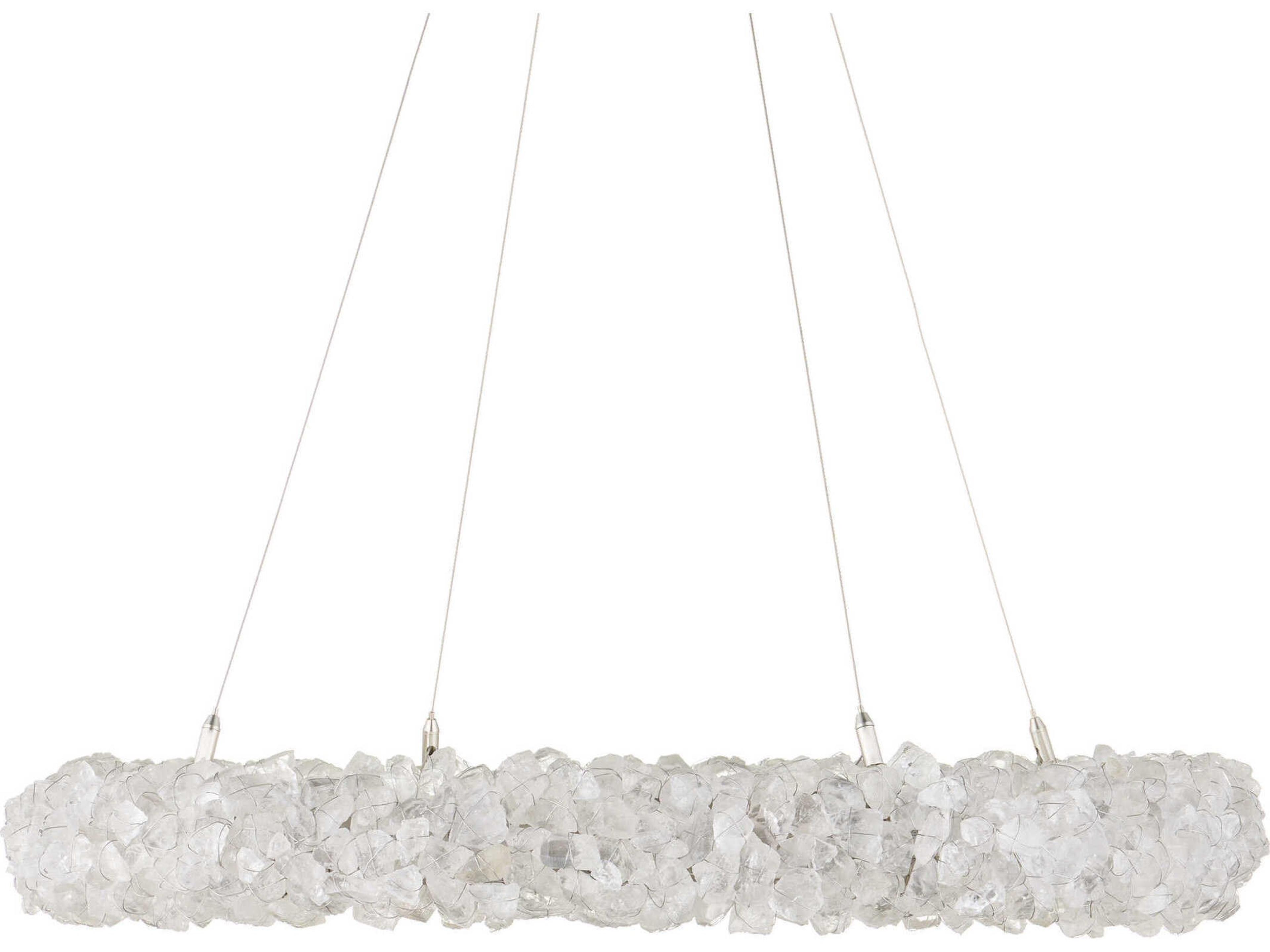 Currey & Company Iconoclast 1-Light Silver Round Pendant