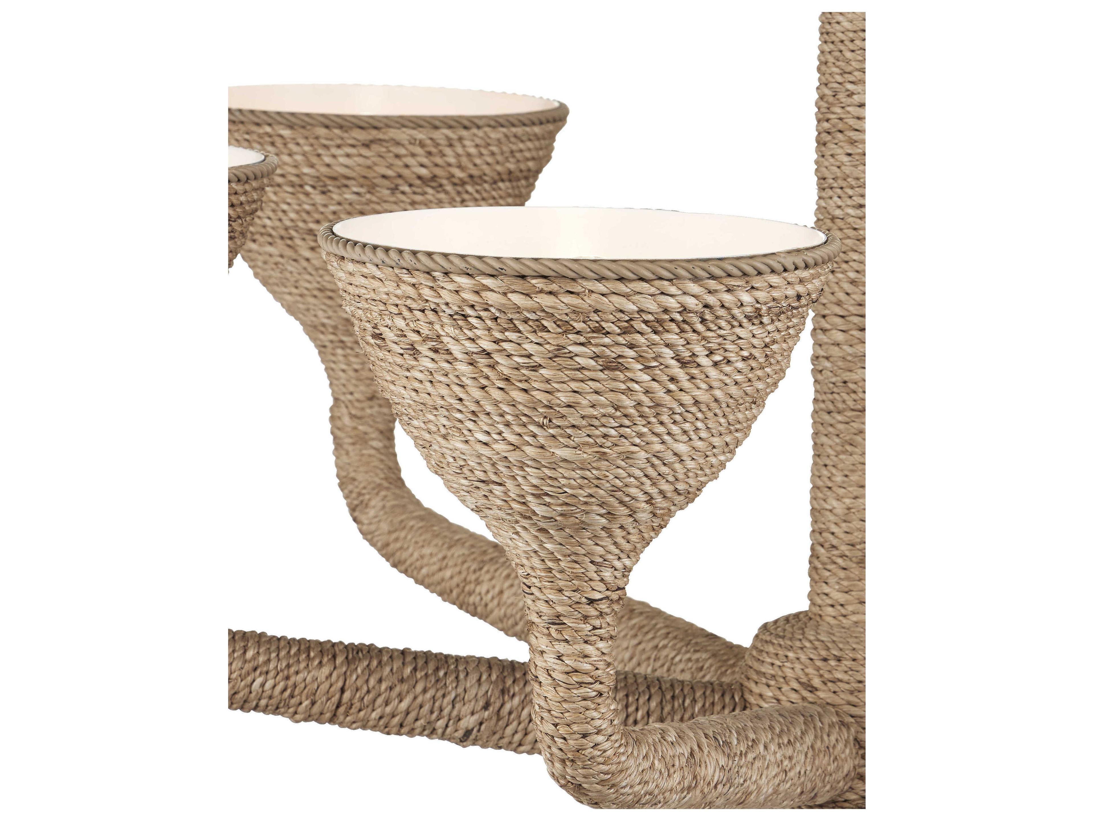 Currey & Company Marbella 6-Light Gold Chandelier