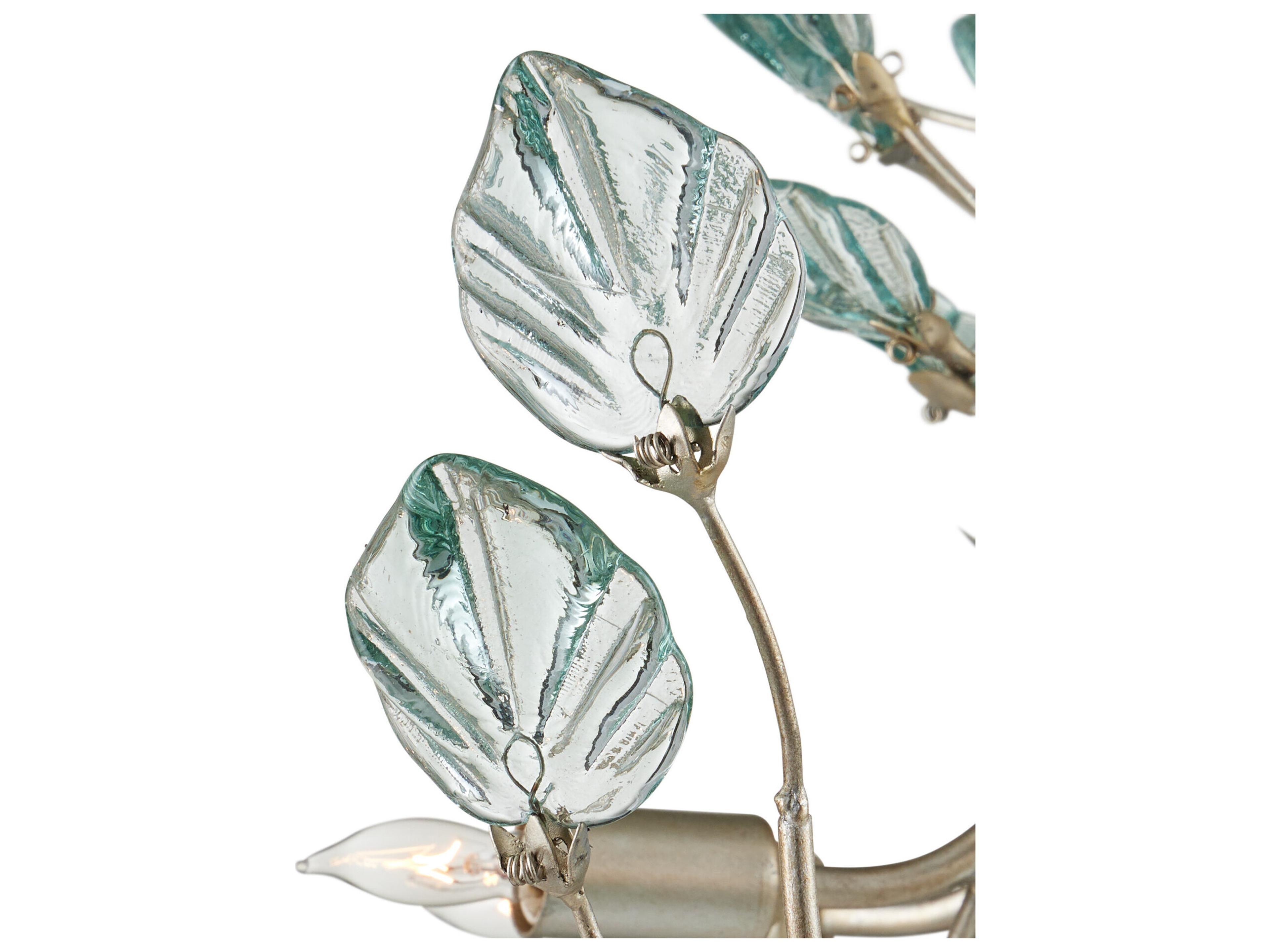 Currey & Company Baobab 12-Light Contemporary Silver Pendant