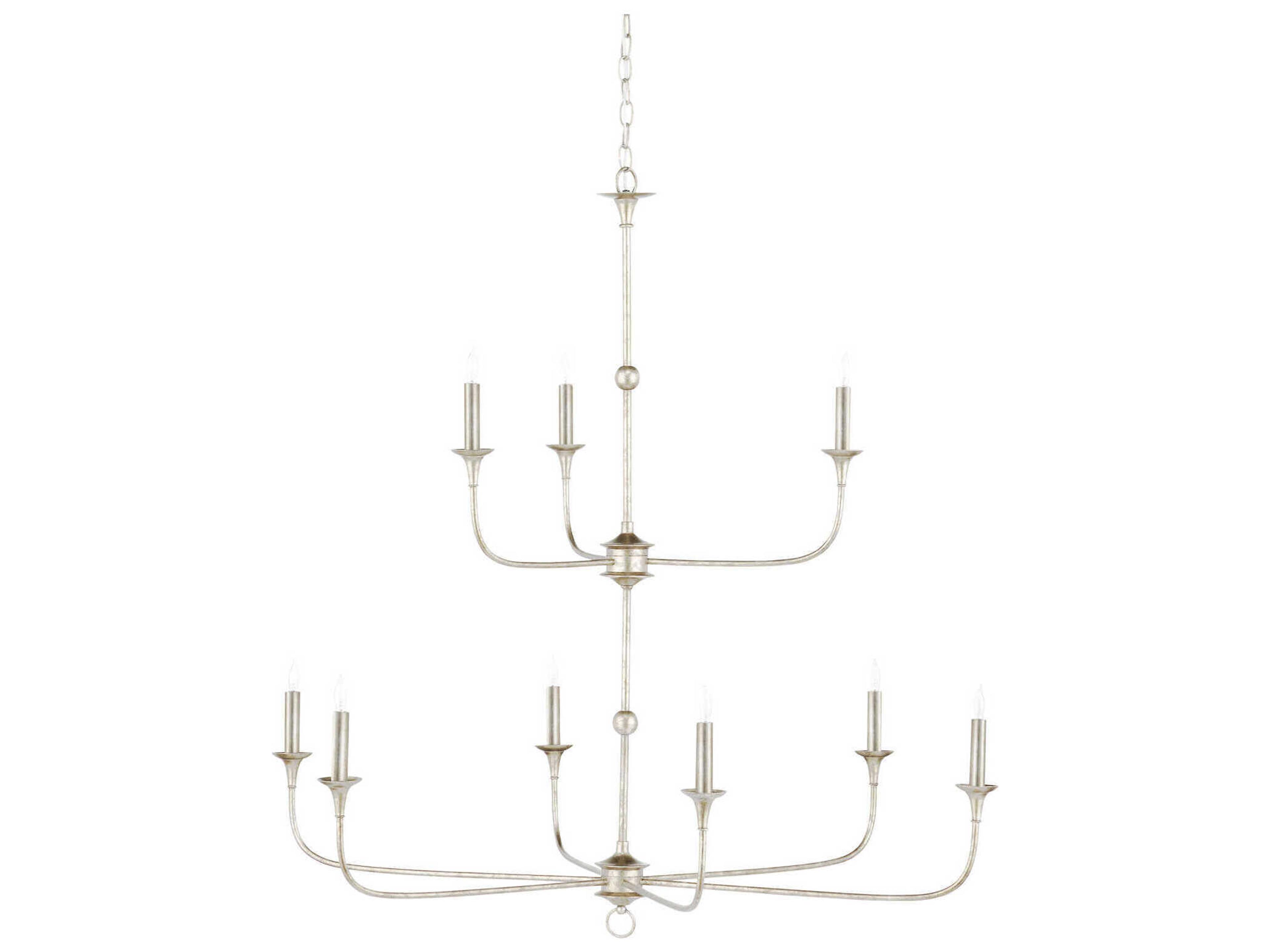 Currey & Company Nottaway 9-Light Champagne Chandelier