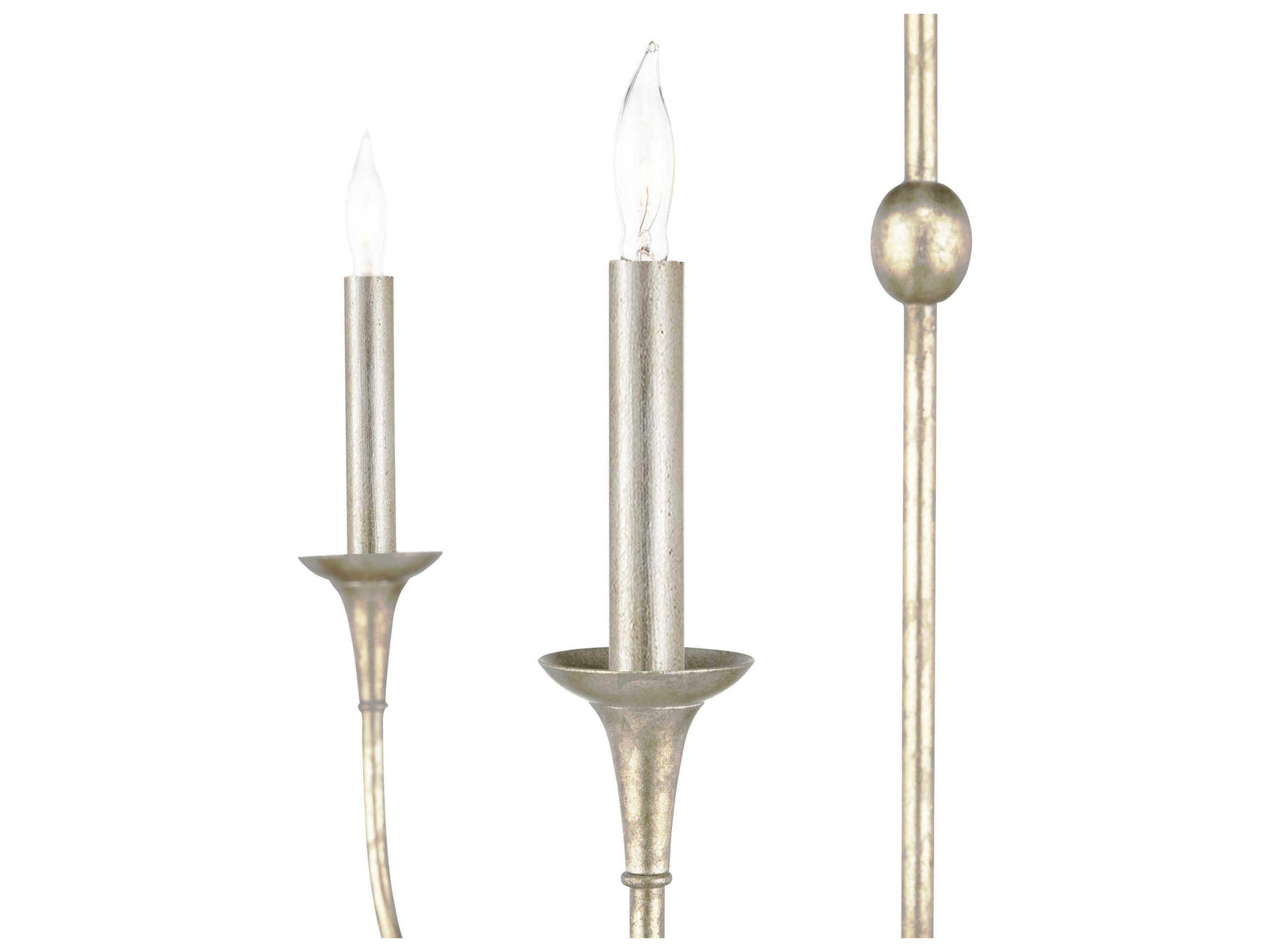 Currey & Company Nottaway 9-Light Champagne Chandelier