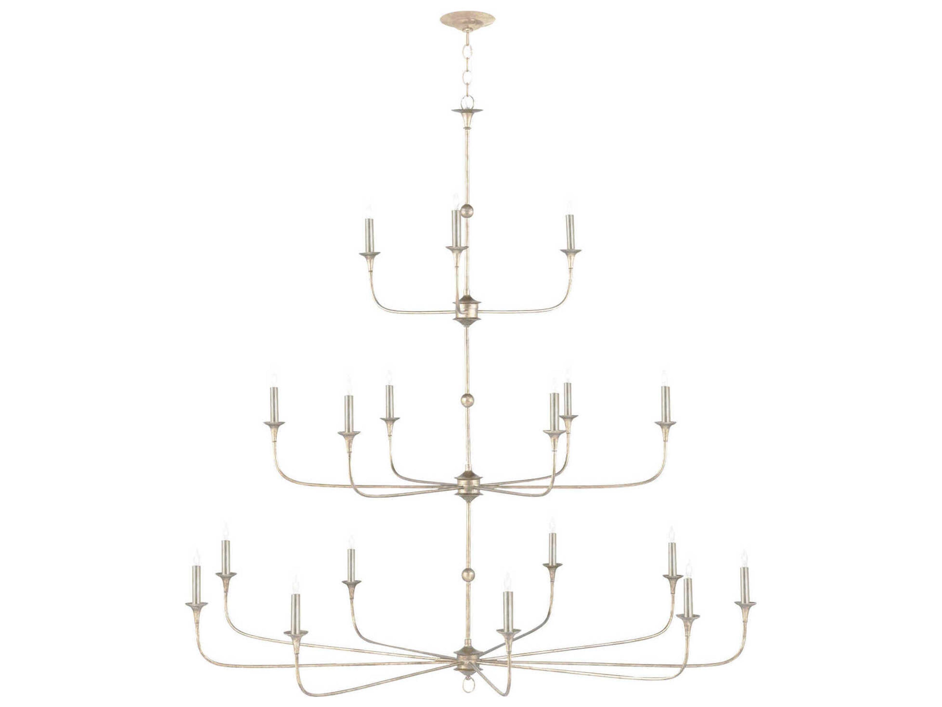 Currey & Company Nottaway 18-Light Champagne Chandelier