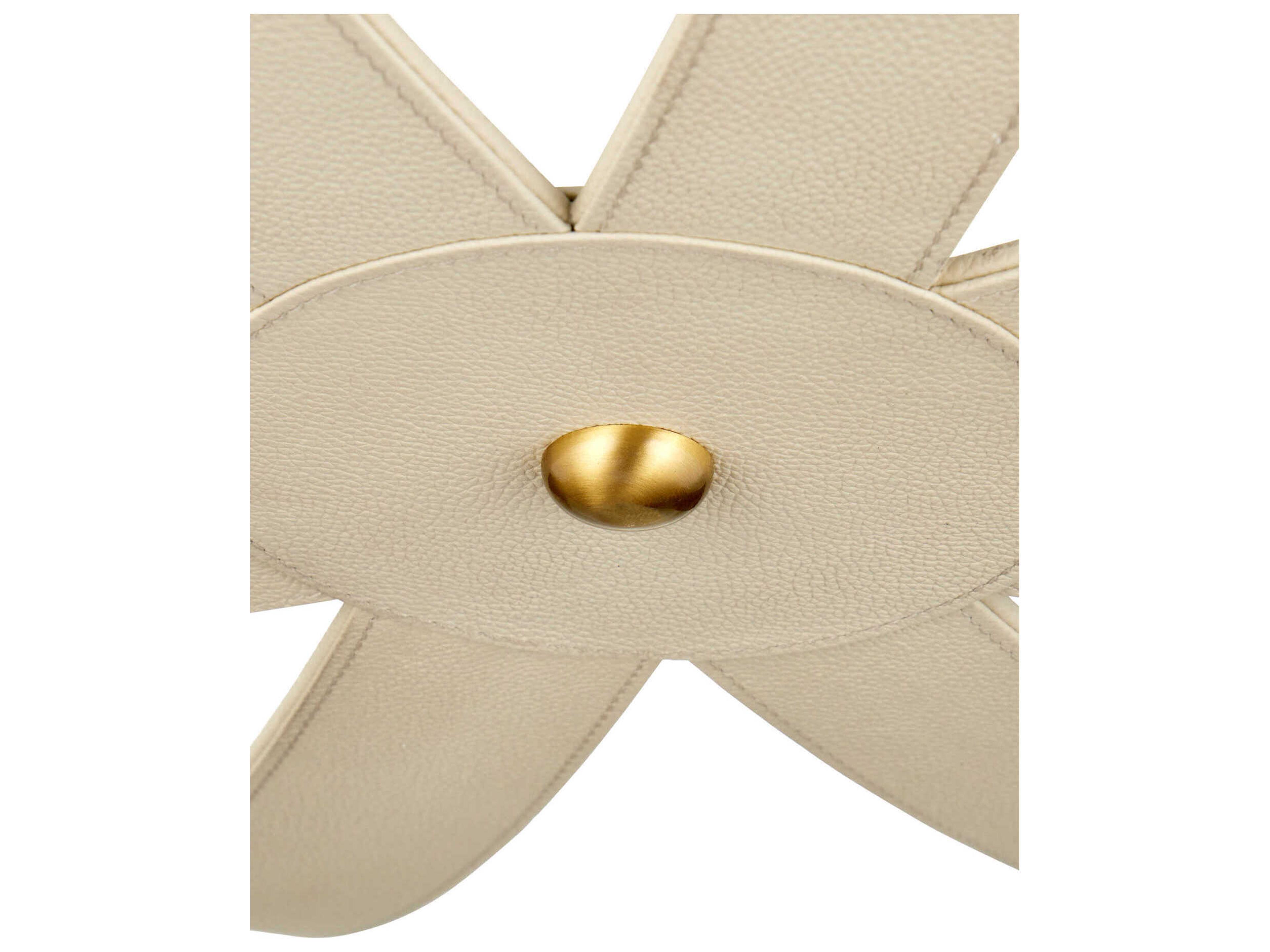 Currey & Company Barrington 8-Light Cream Brushed Brass Chandelier