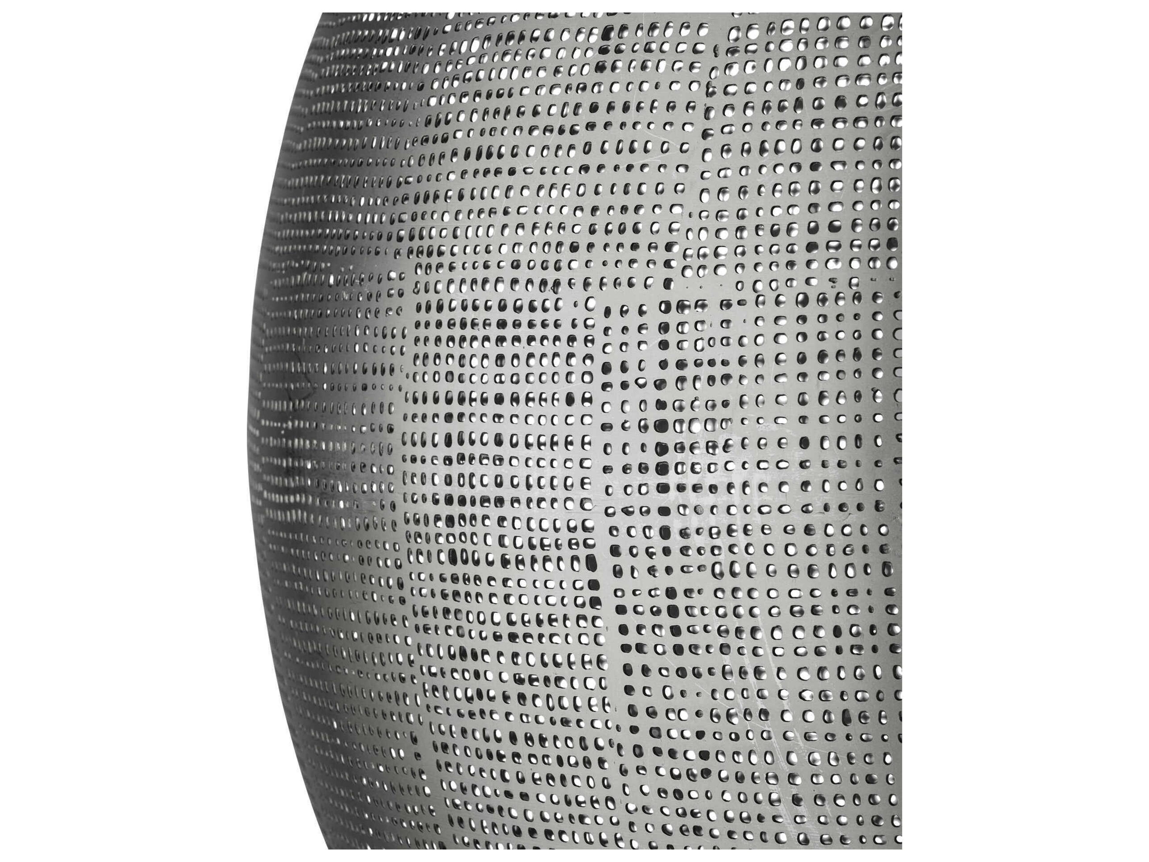 Currey & Company Buckram 1-Light Black Nickel Globe Pendant