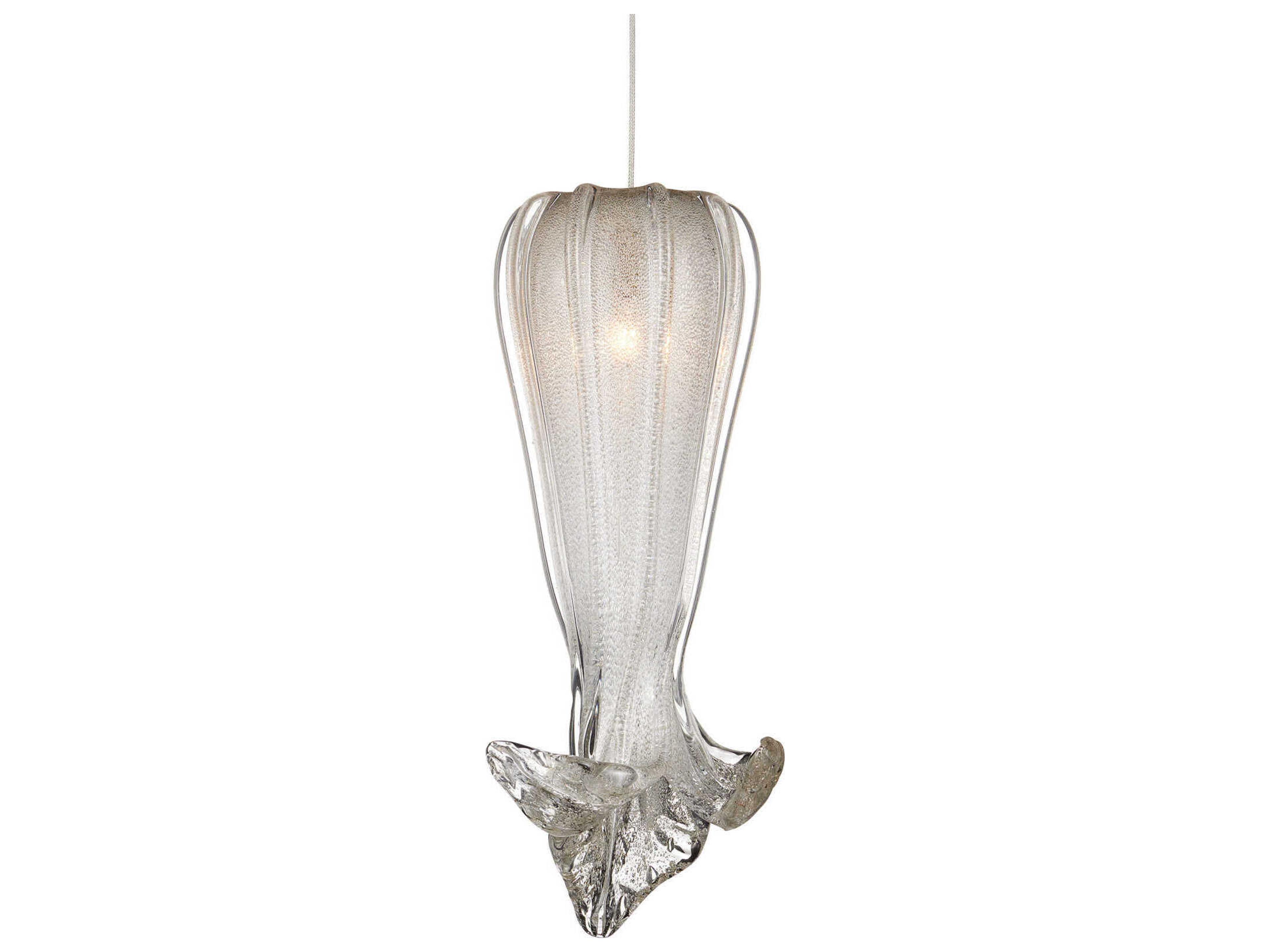 Calmar 1-Light Opaque Gray Mini Pendant