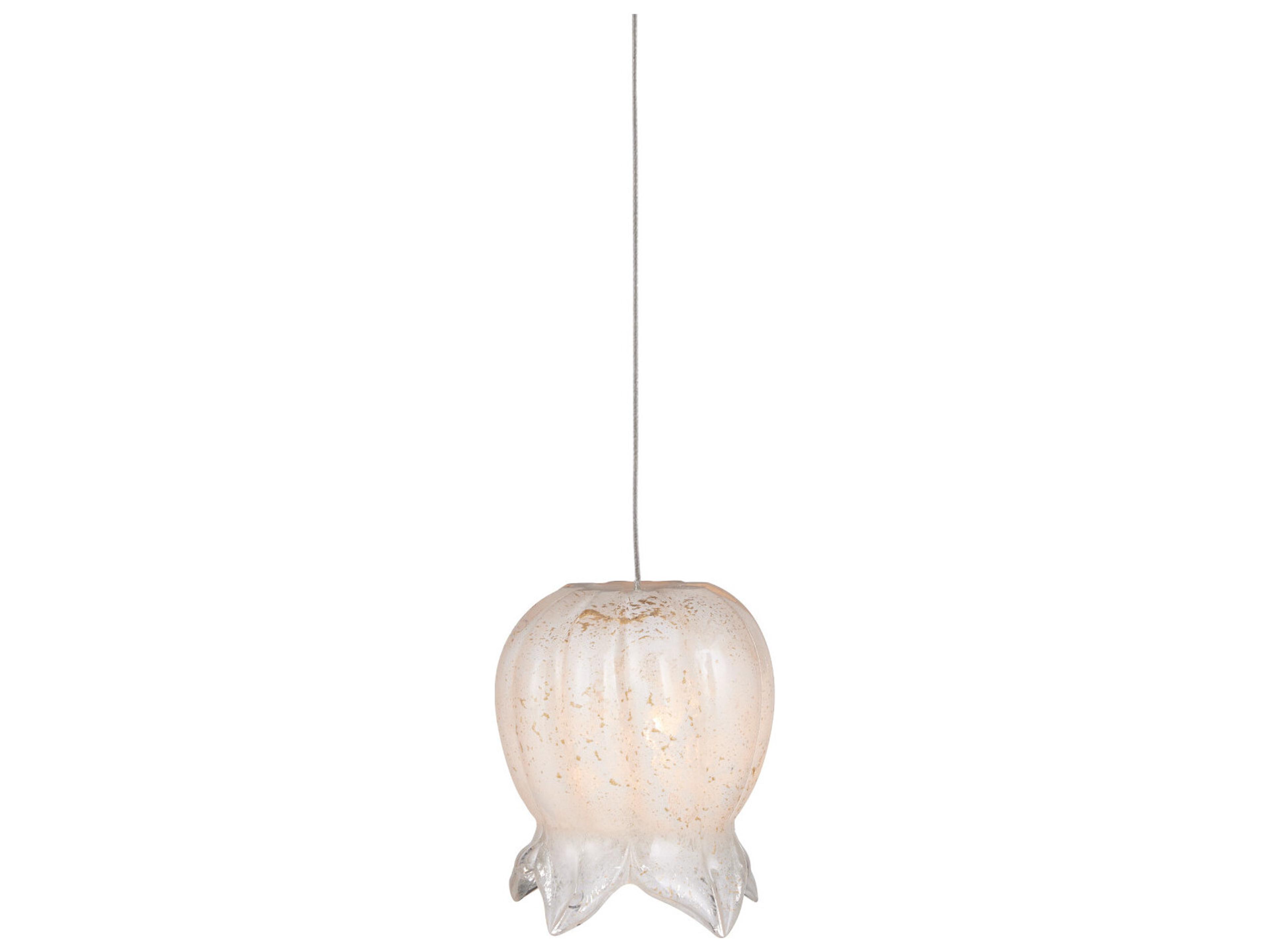 Polpo 1-Light White Silver Mini Pendant