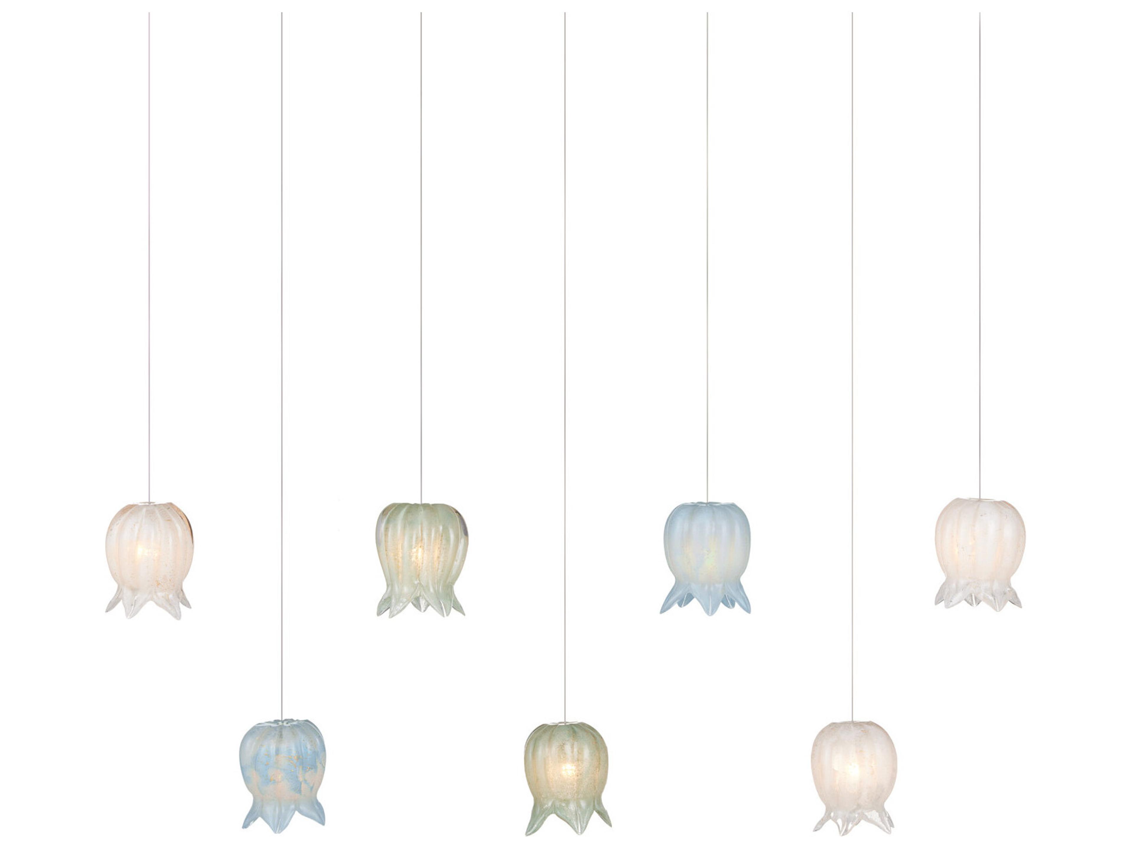 Polpo 7-Light Misto Blue Island Pendant