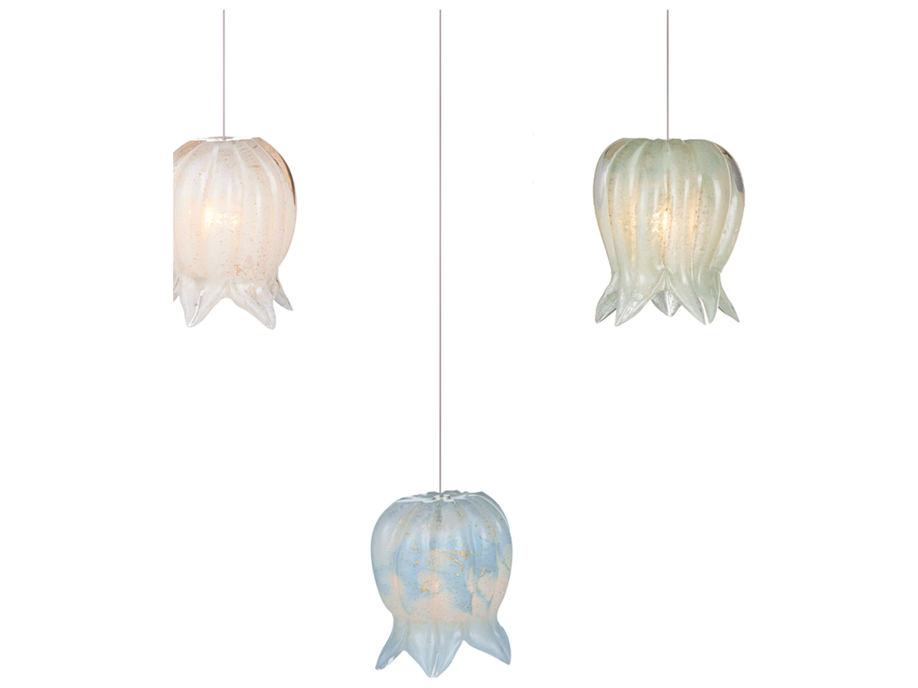 Currey & Company Polpo 7-Light Misto Blue Island Pendant