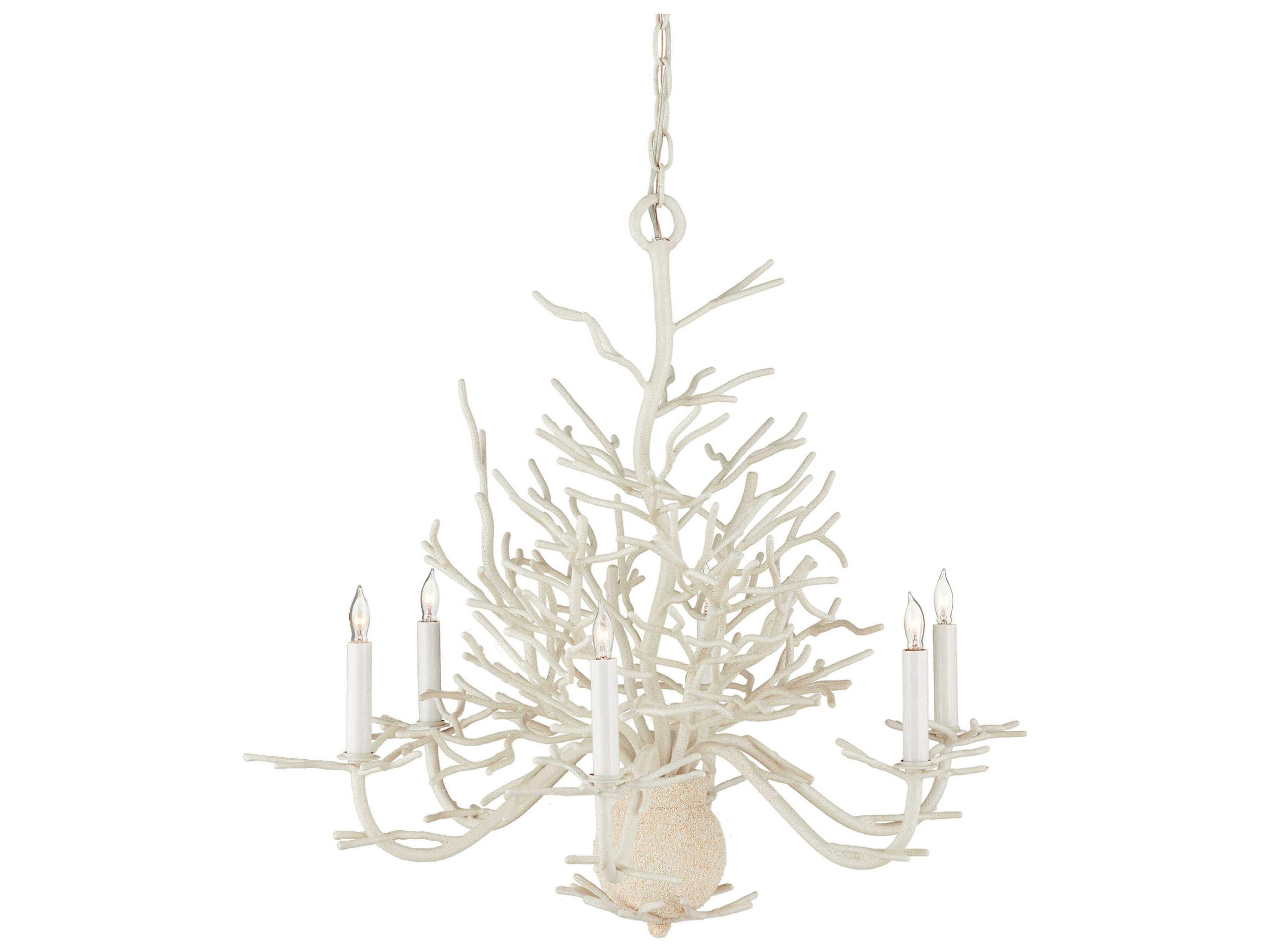 Seaward Chandelier Small White Coral
