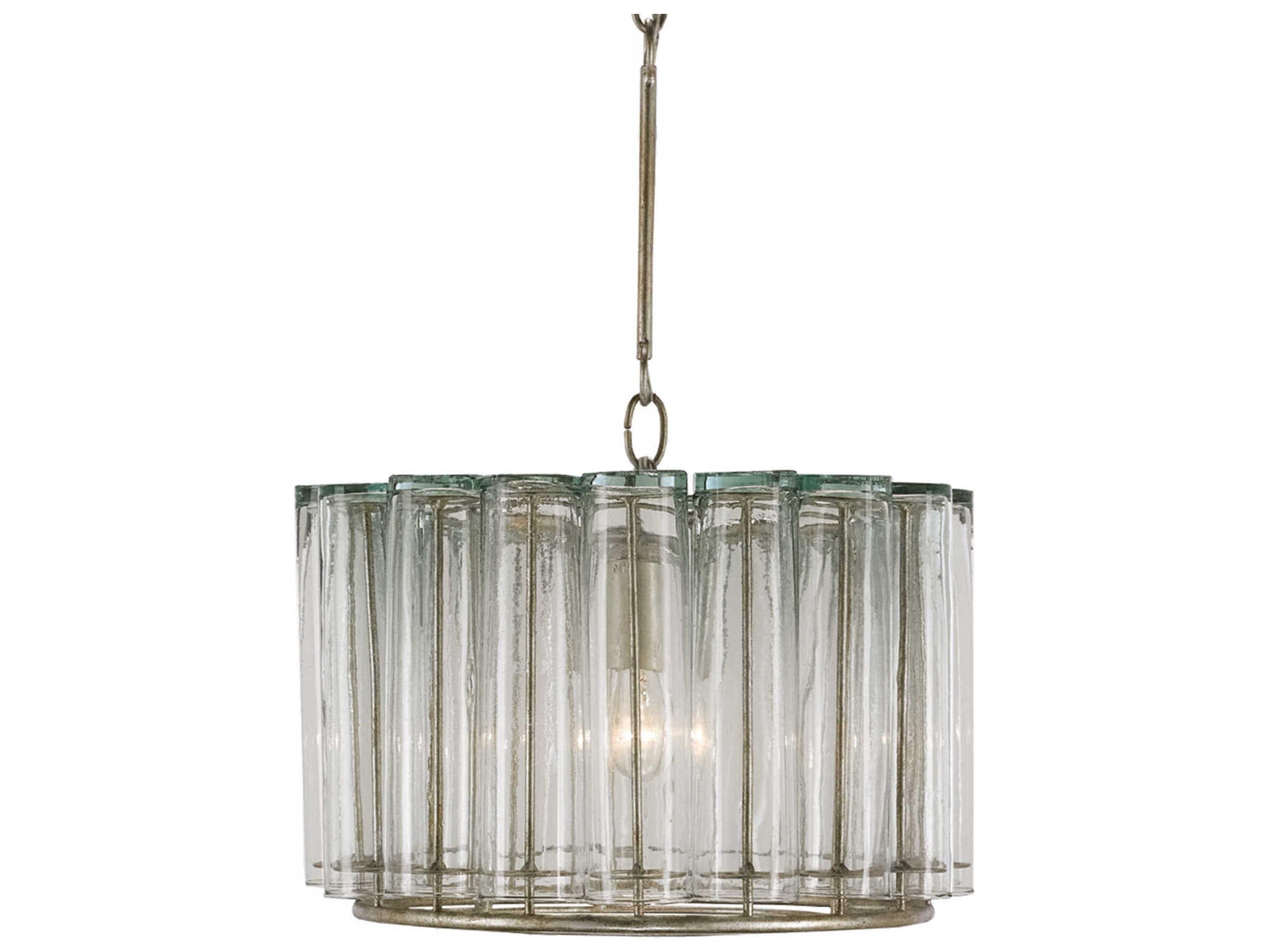 Bevilacqua Pendant Light Silver Leaf