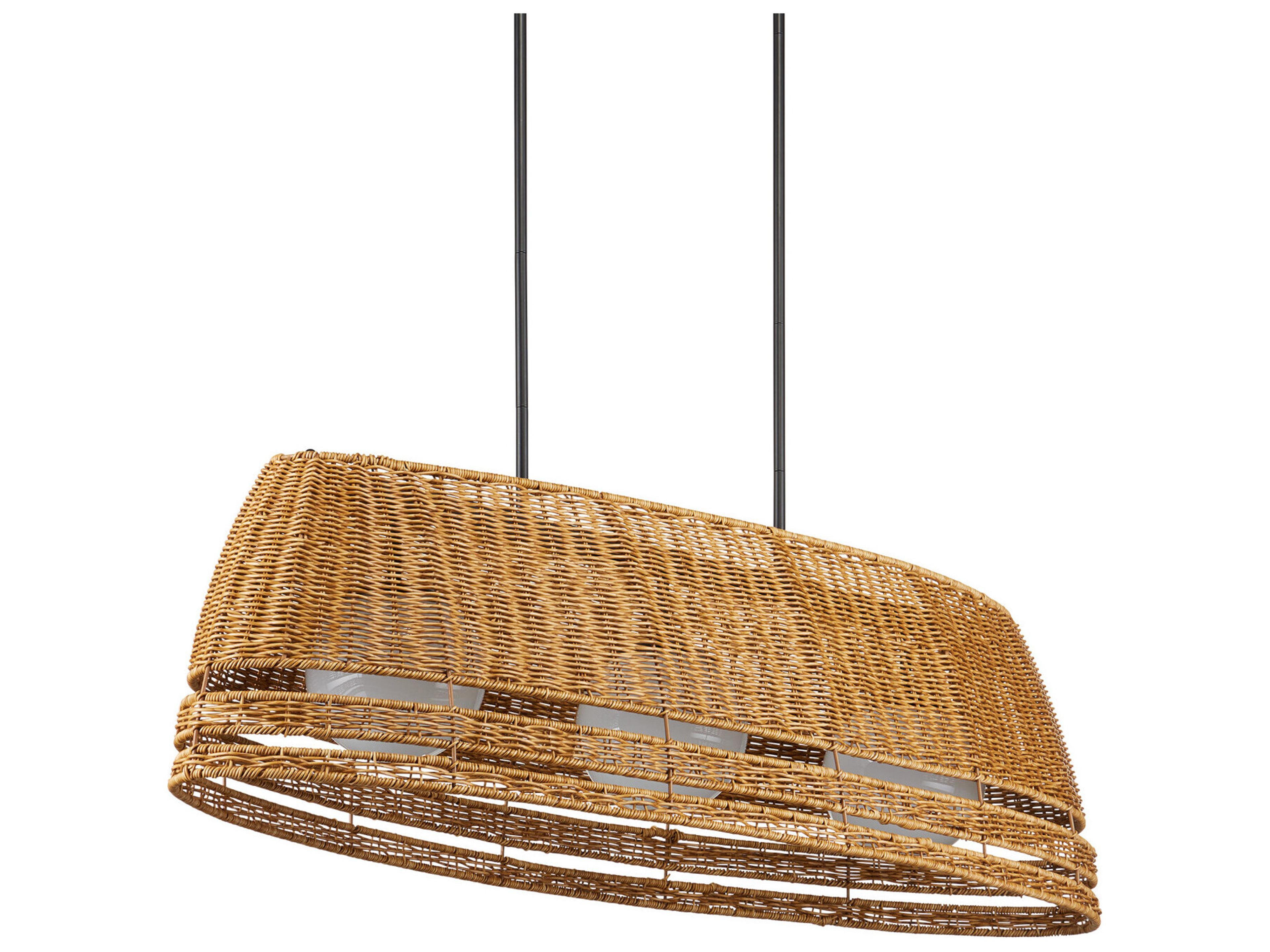 Currey & Company Barbary 3-Light Outdoor Light