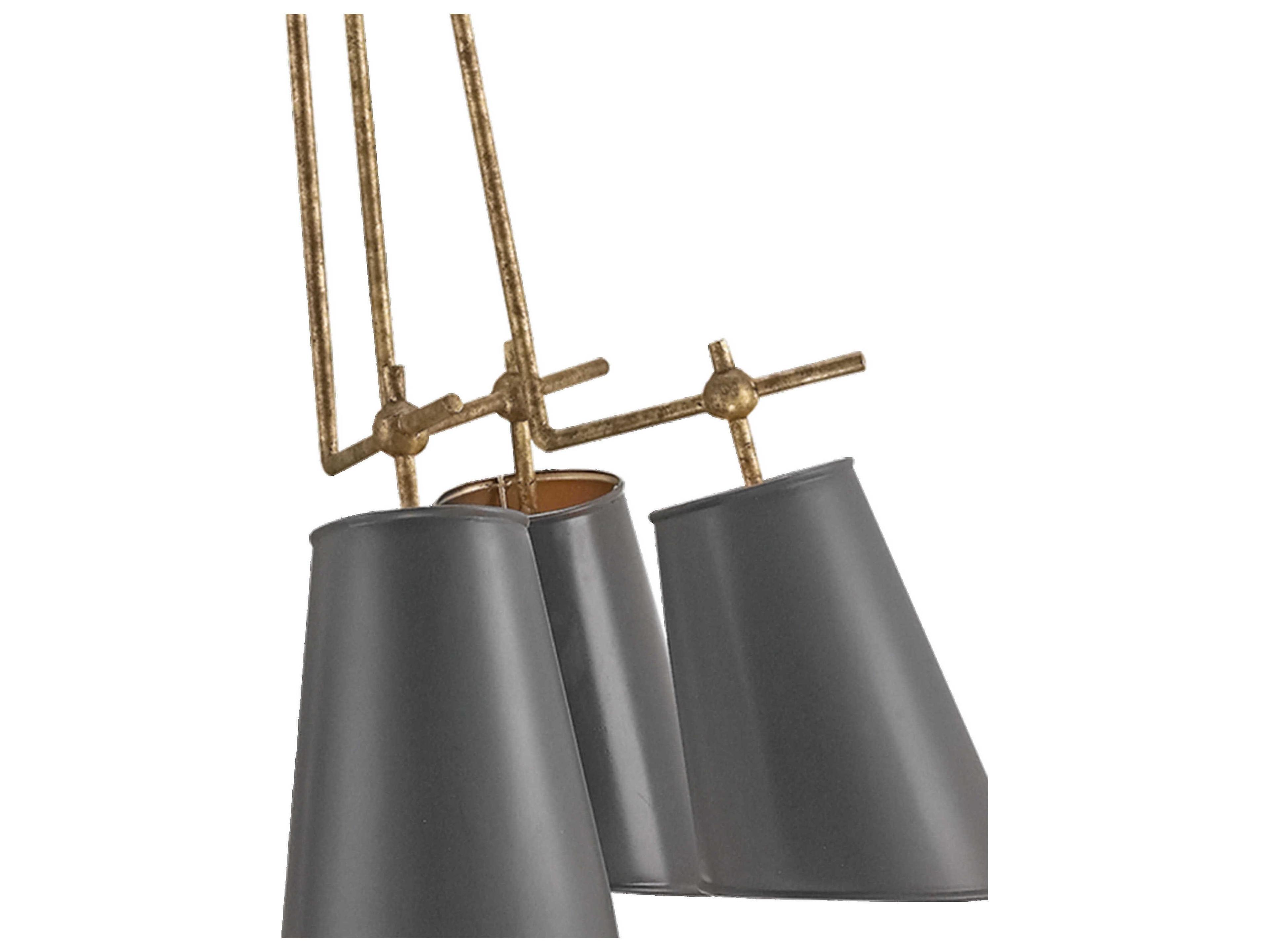 Currey & Company Jean-Louis Gold Empire Chandelier