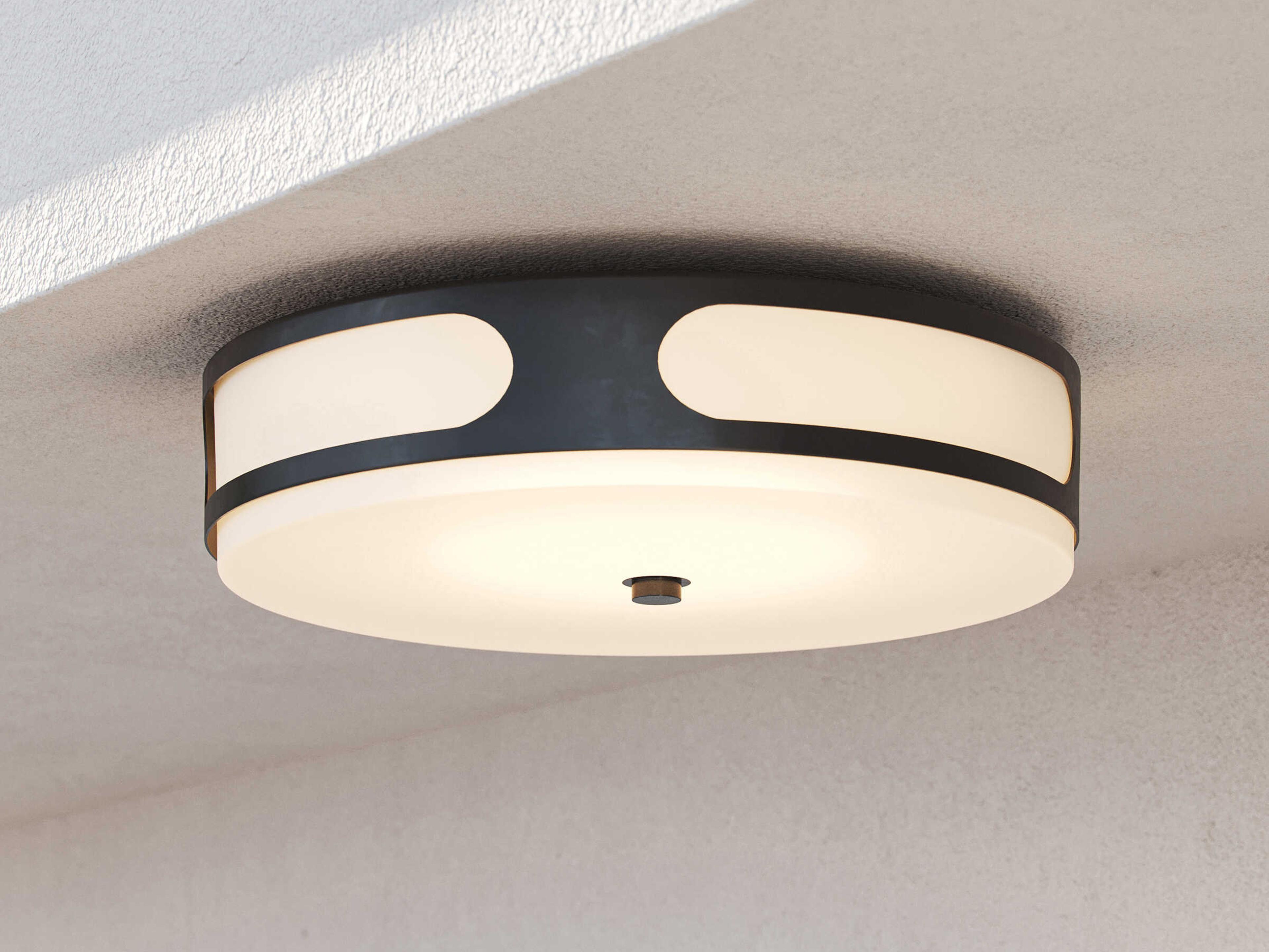 Currey & Company Swale 1-Light Outdoor Ceiling Light