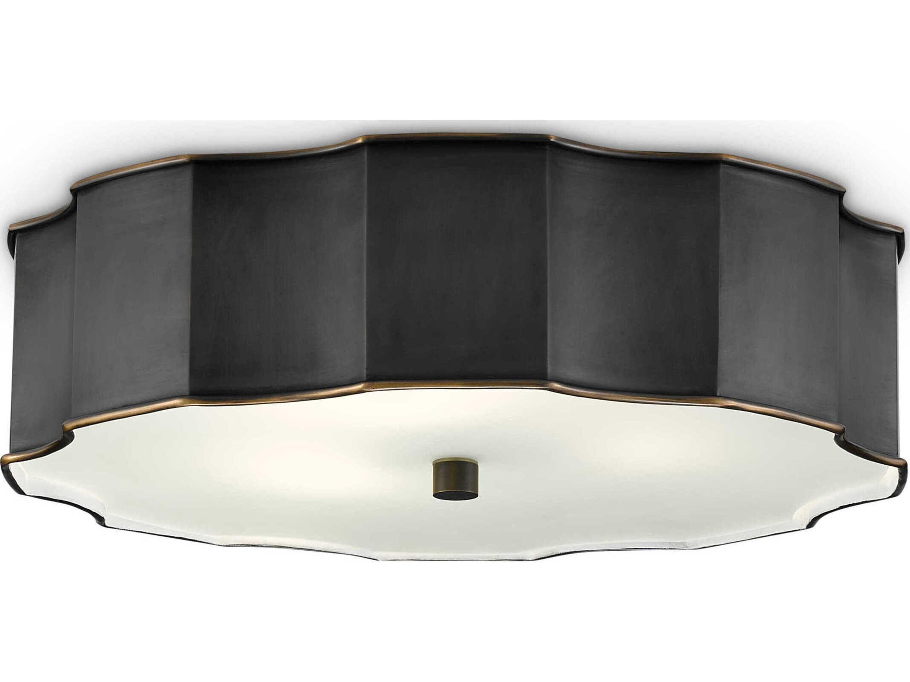 Wexford 3 Light Flush Mount Oil Rubbed Bronze