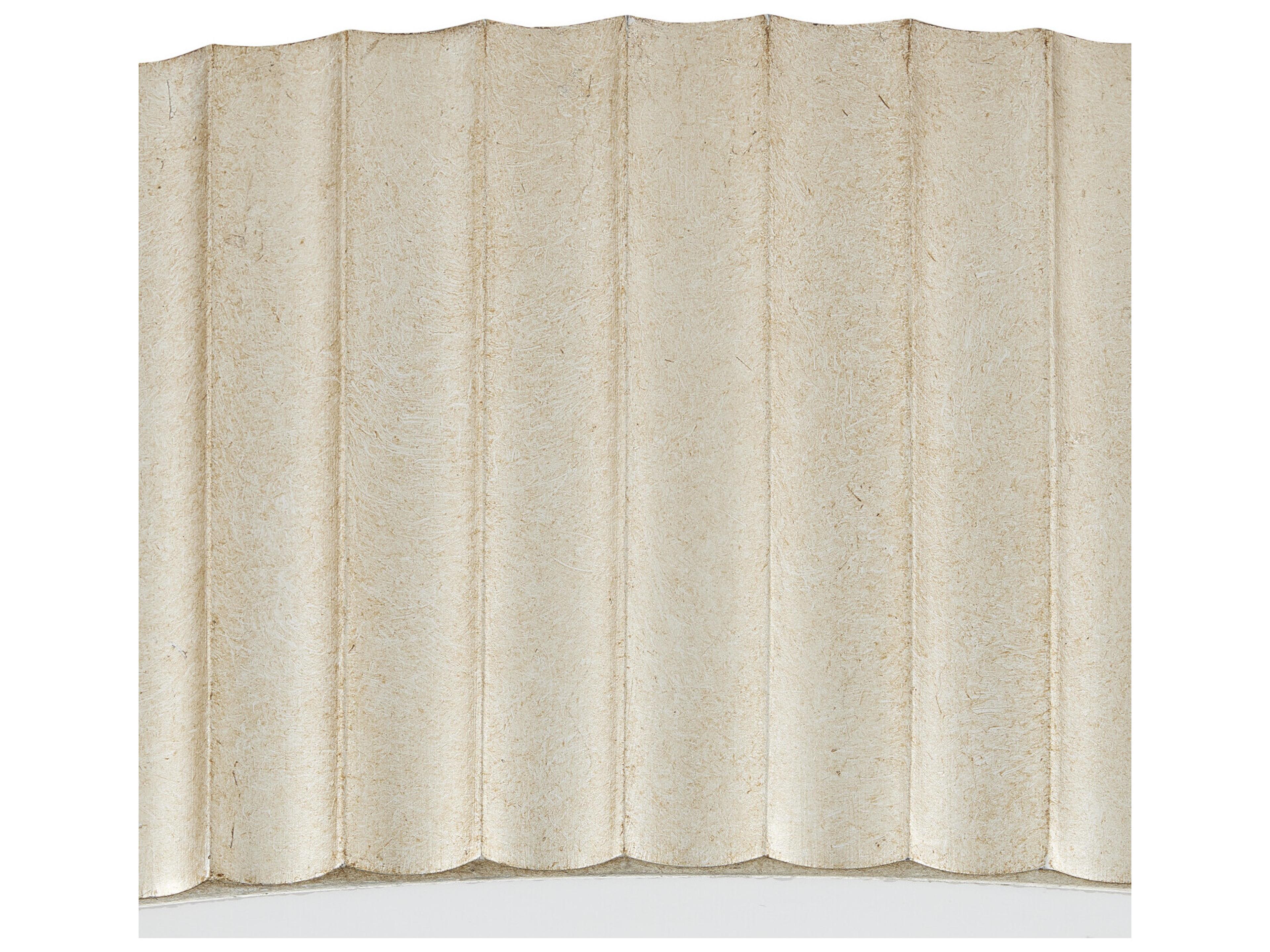 Currey & Company Caravel 1-Light Silver Leaf LED Flush Mount