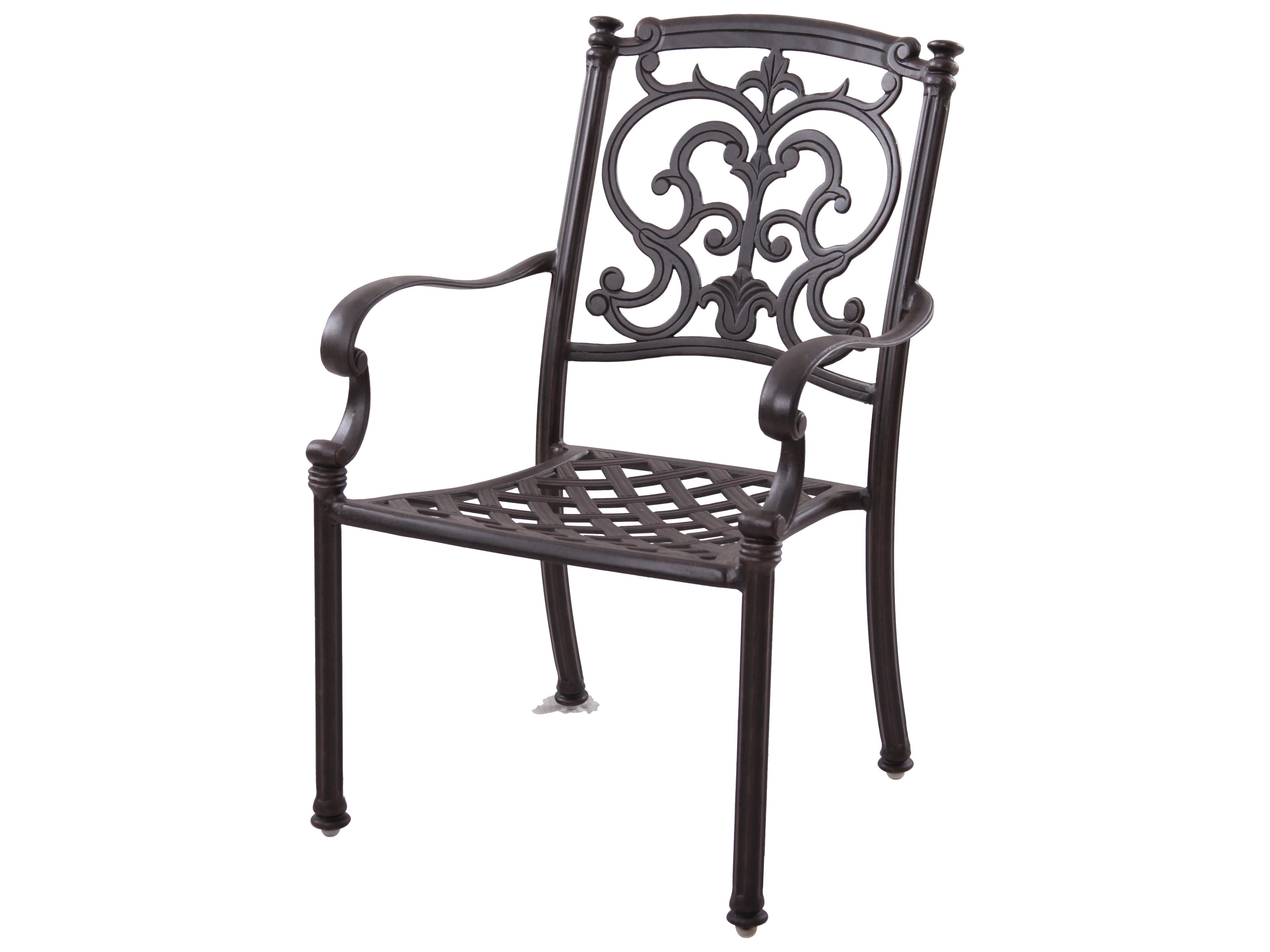 Darlee Outdoor Living Santa Barbara Cast Aluminum 9-Piece Dining Set with Cushions and 42 x 92'' Rectangular Dining Table