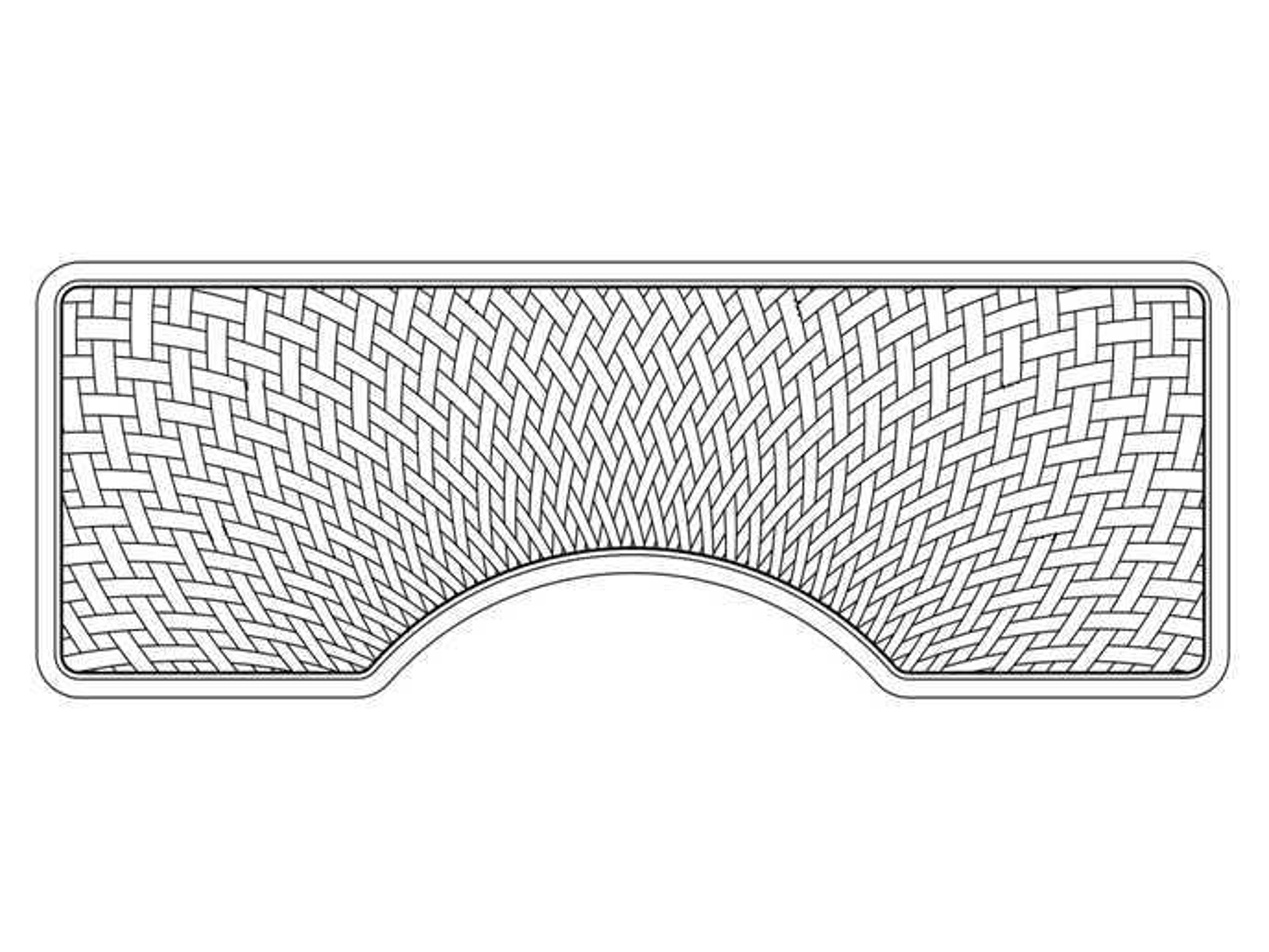 Darlee Outdoor Living Series 60 Antique Bronze Cast Aluminum 82 x 30 Party Bar