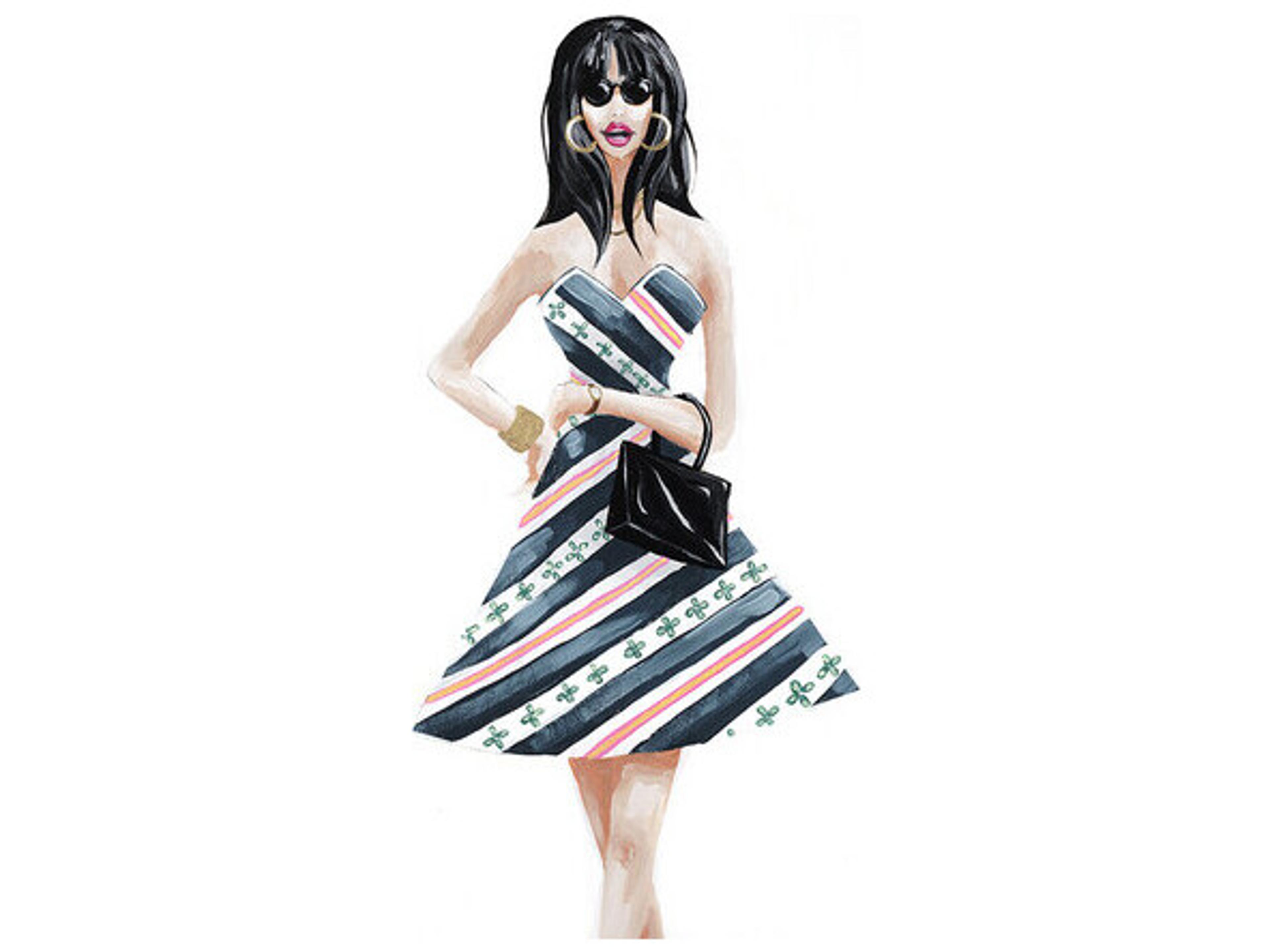 Frilly Girls I Wall Art