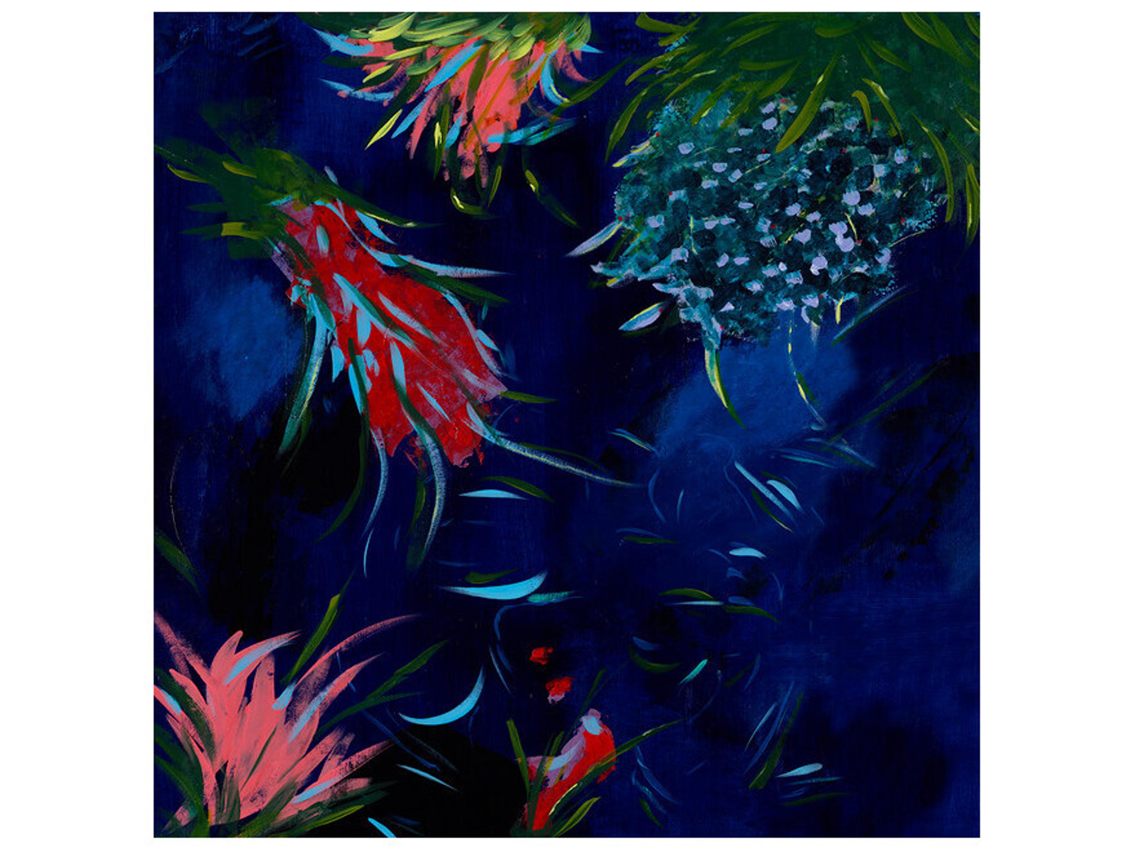 Daleno Moody Blooms Wall Art