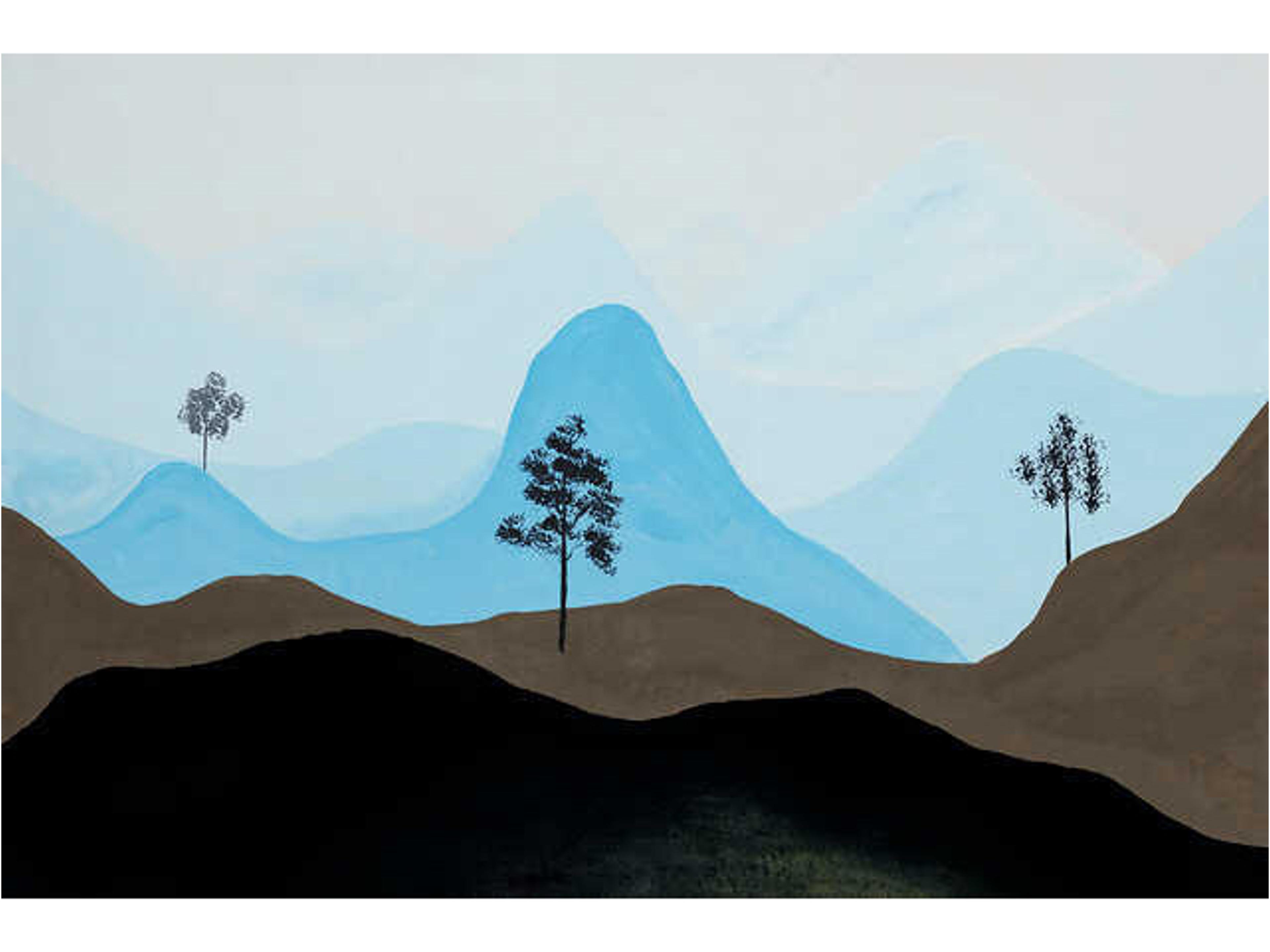 Daleno Modern Treetops Wall Art