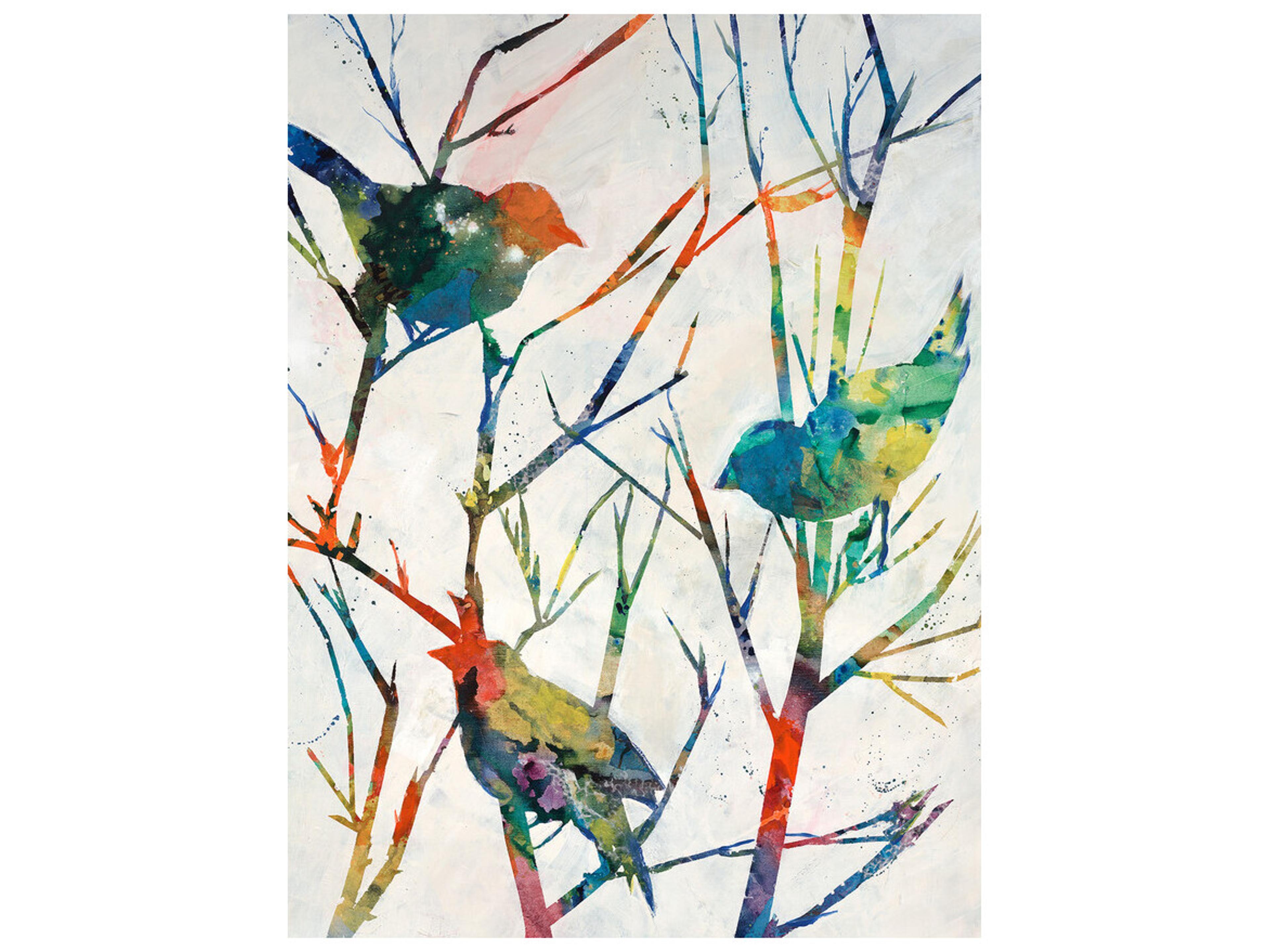 Window Party I Wall Art