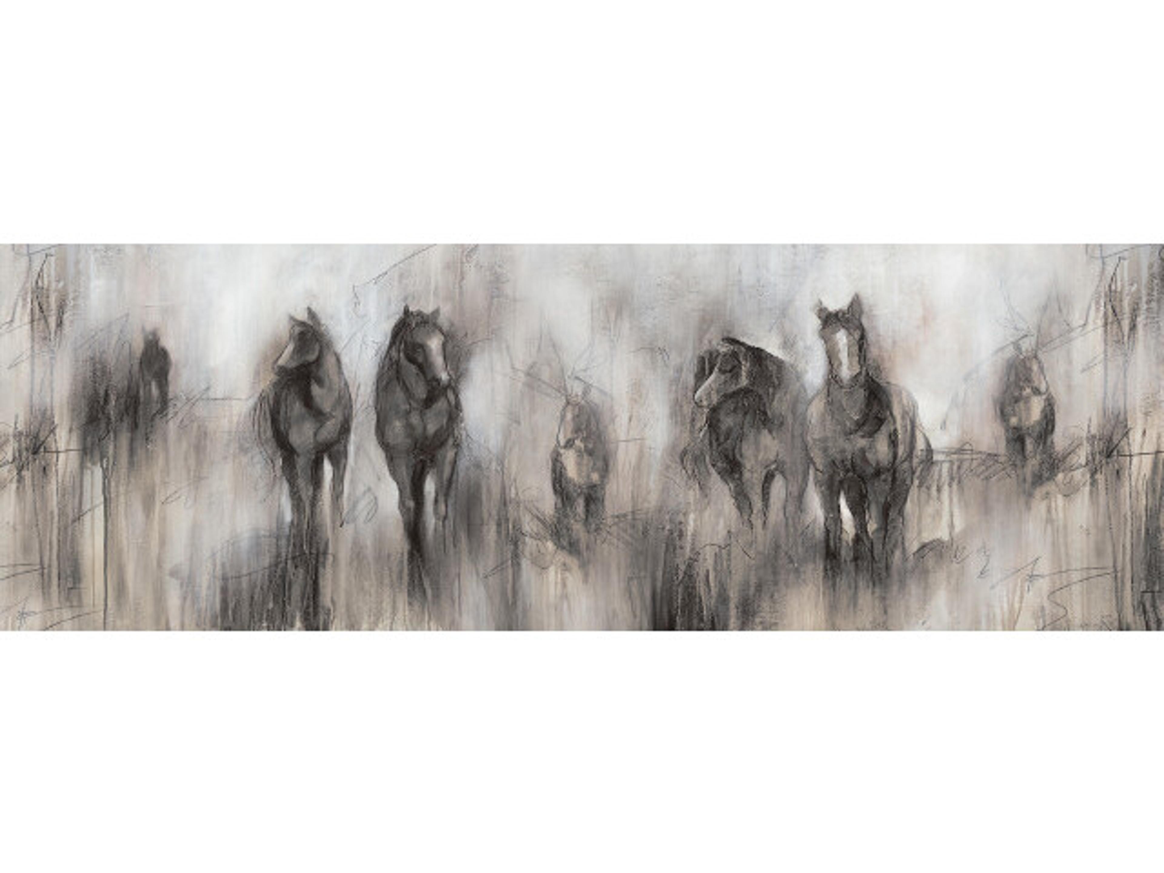 Daleno Headed to the Stables Wall Art