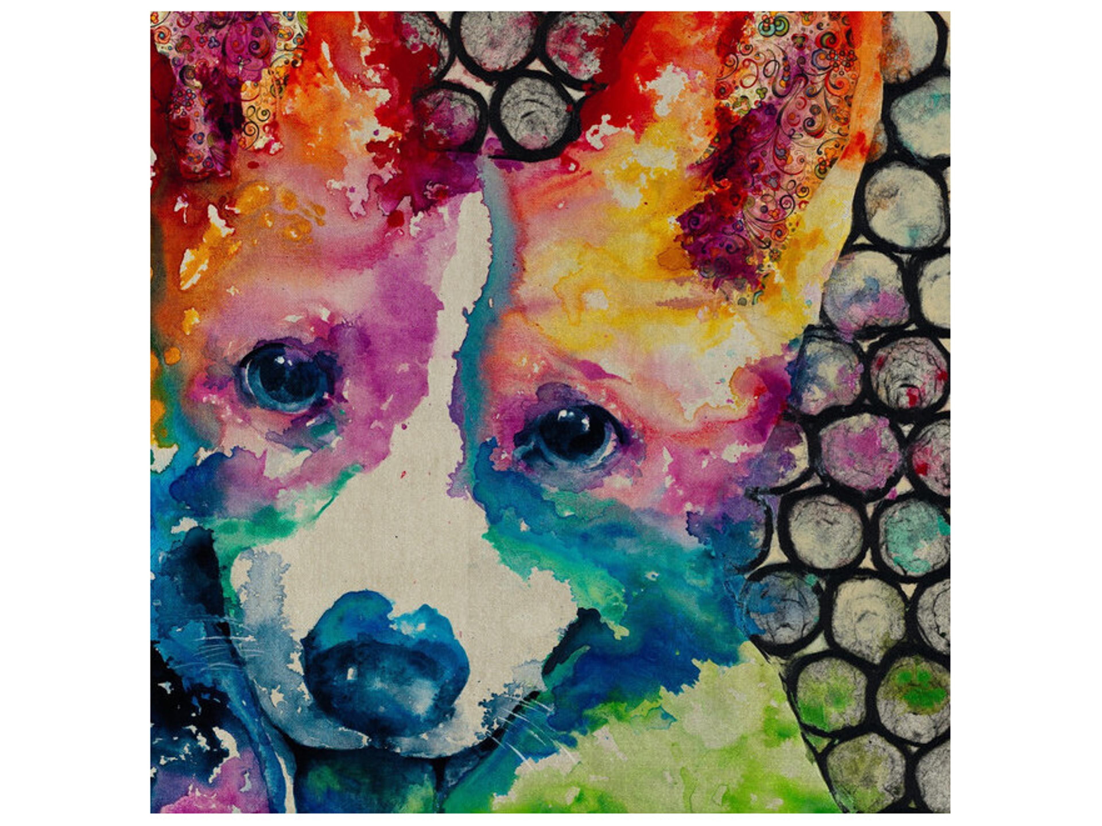 Painted Pets II Wall Art