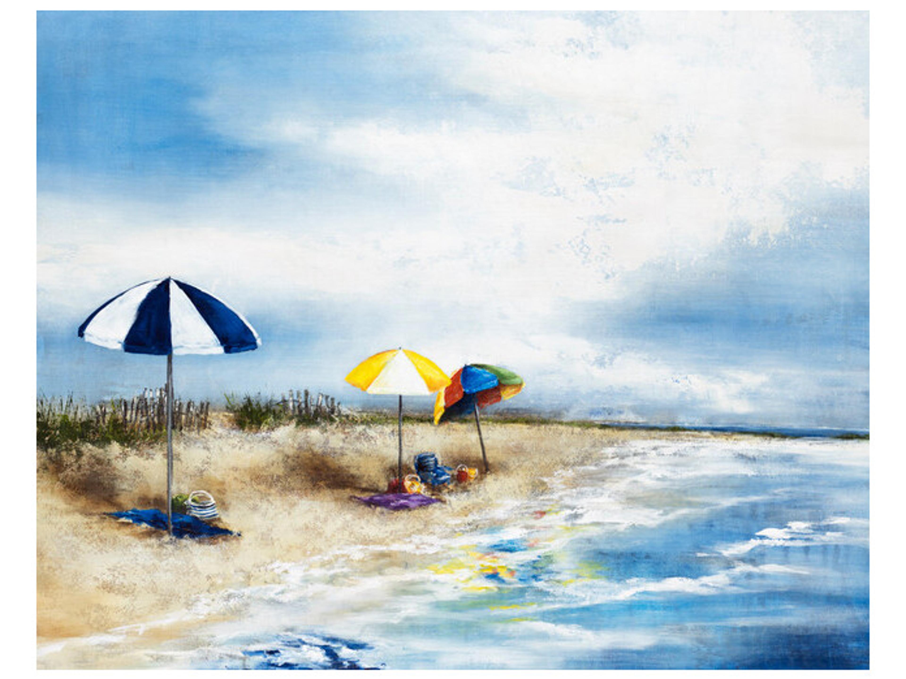 Daleno Wednesday at the Beach Wall Art