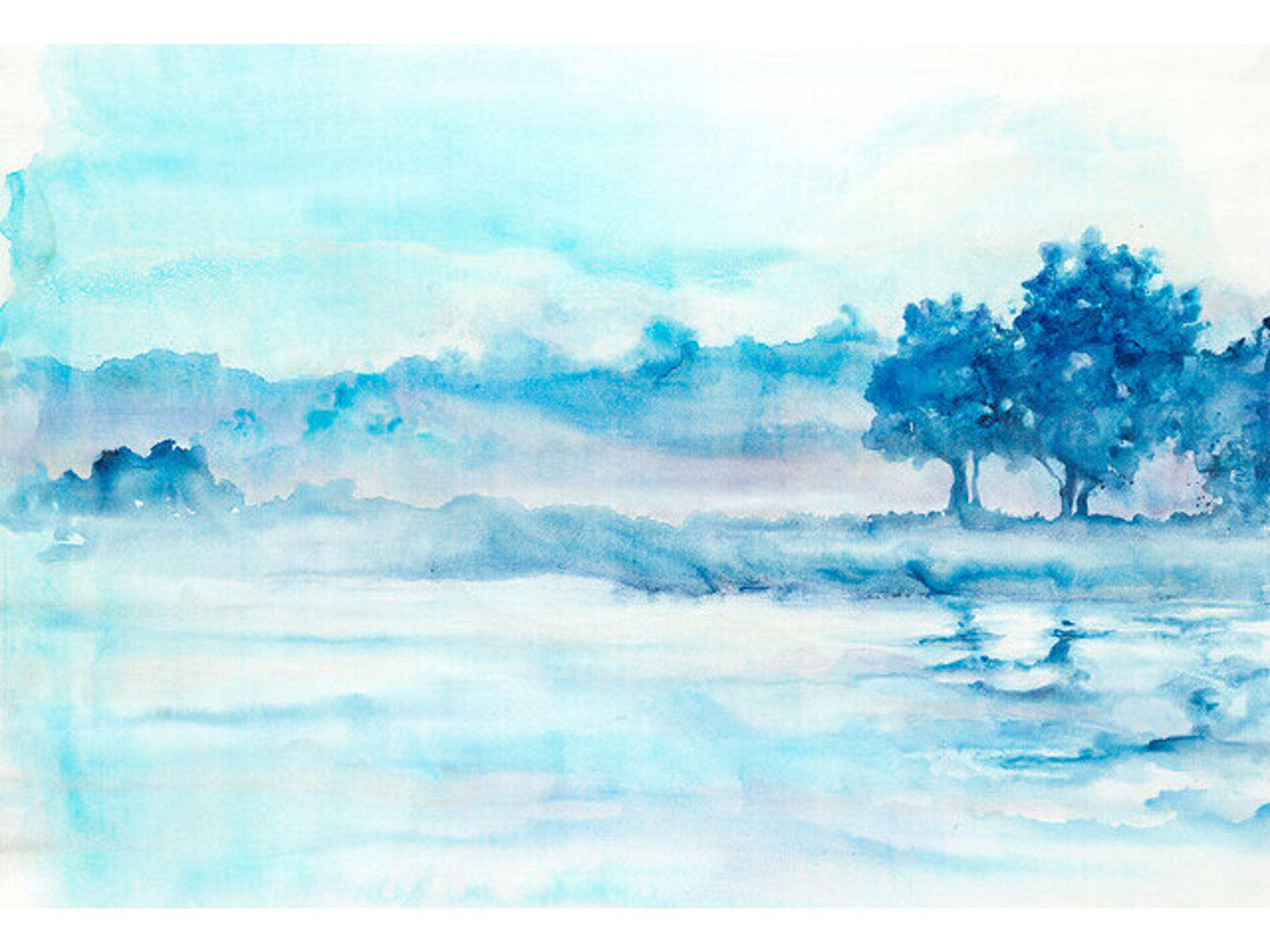 Settling Mist Wall Art