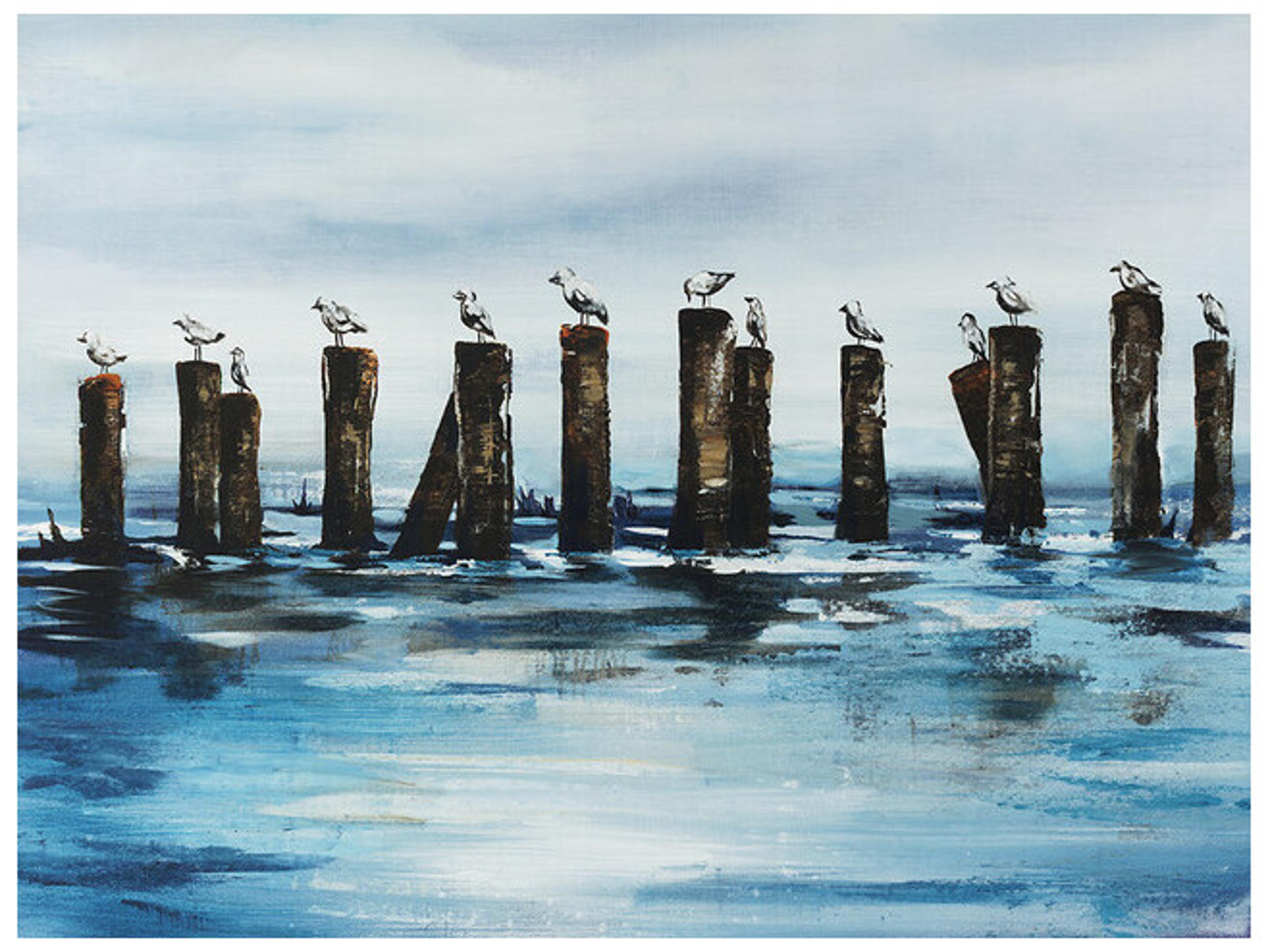 Daleno Gossiping With Neighbors Wall Art