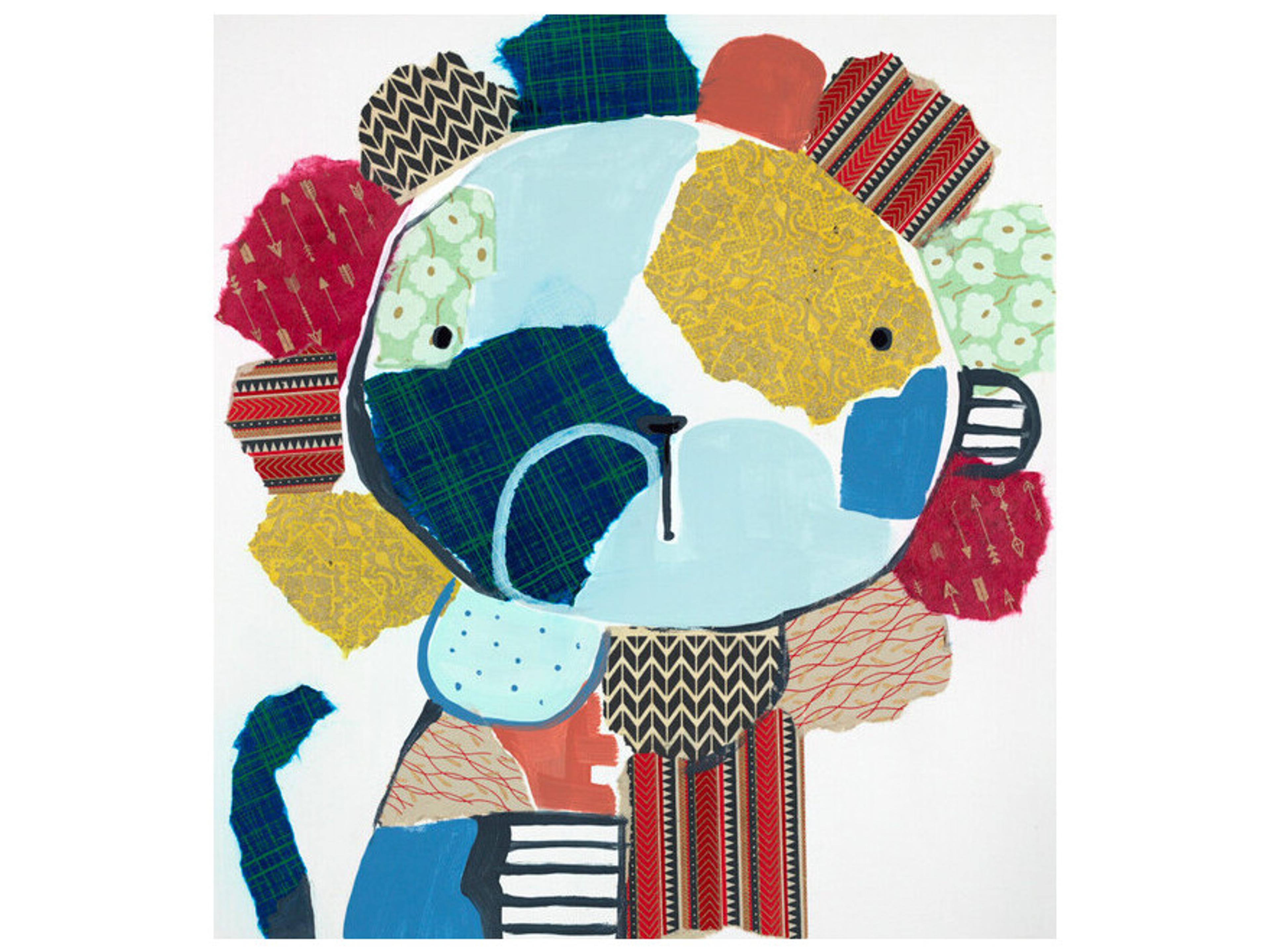 Patchwork Zoo IV Wall Art