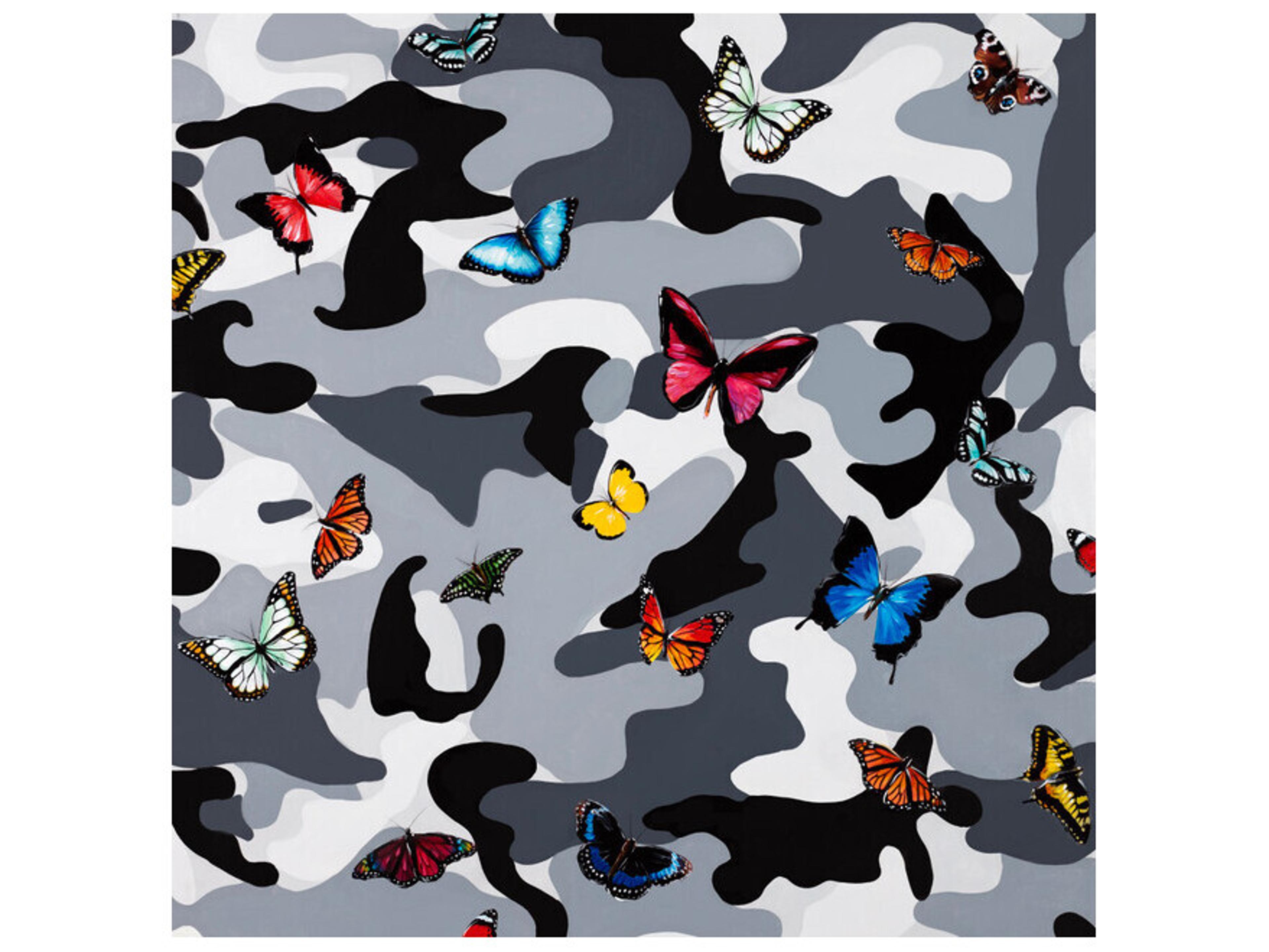 Daleno Butterfly Fighter Wall Art