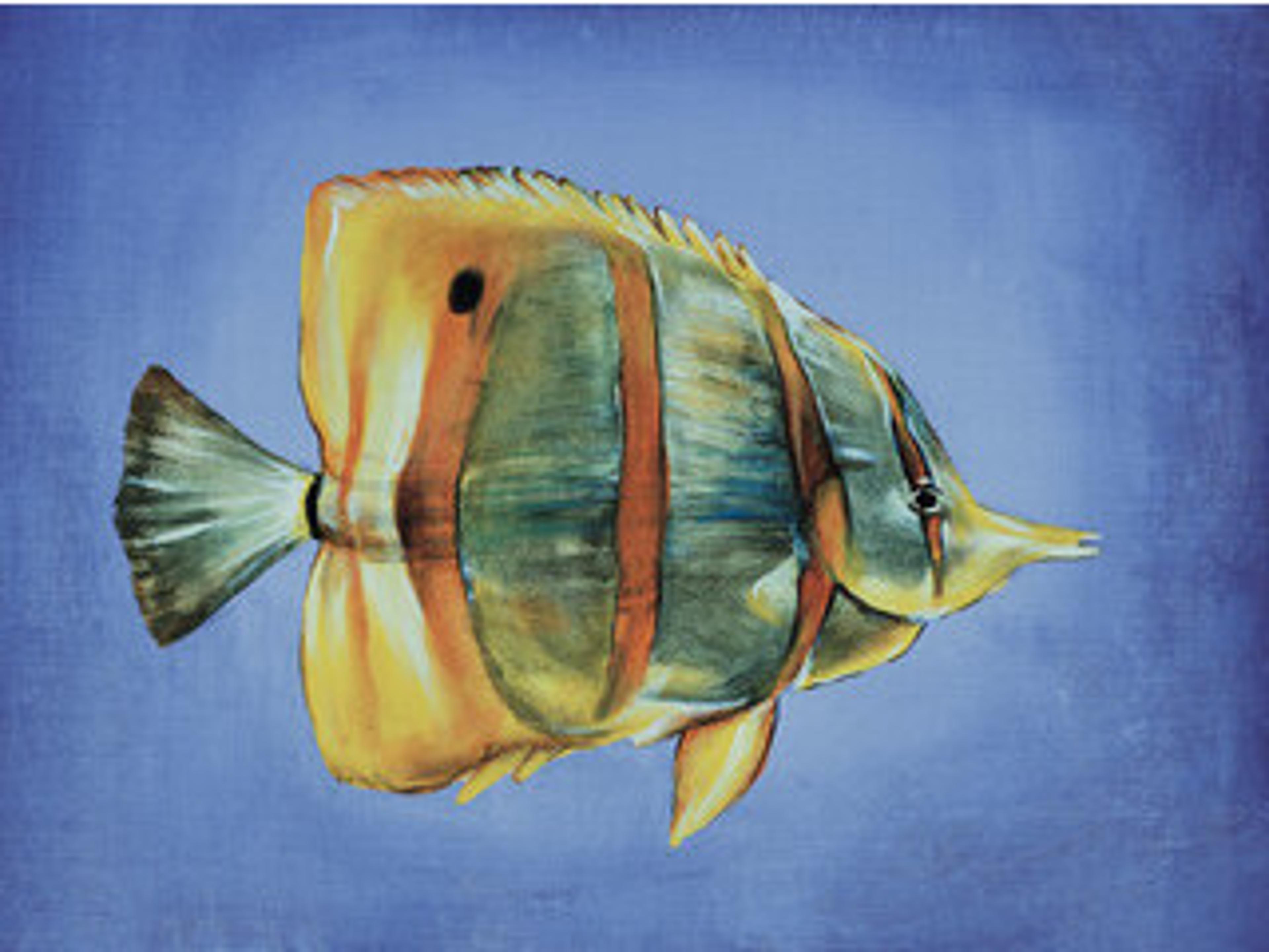 Aqua Adornment I Wall Art