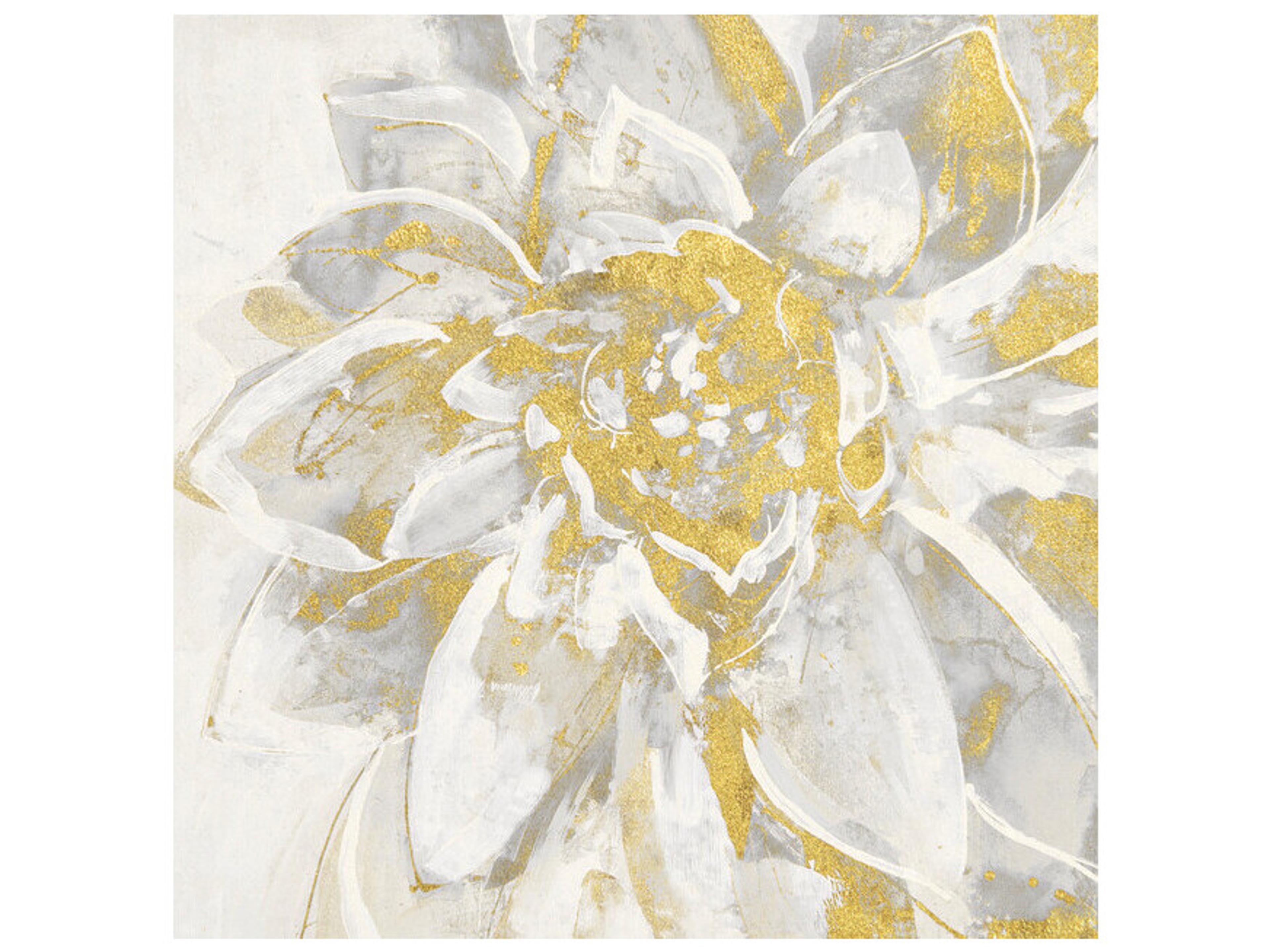 Golden Bloom III Wall Art