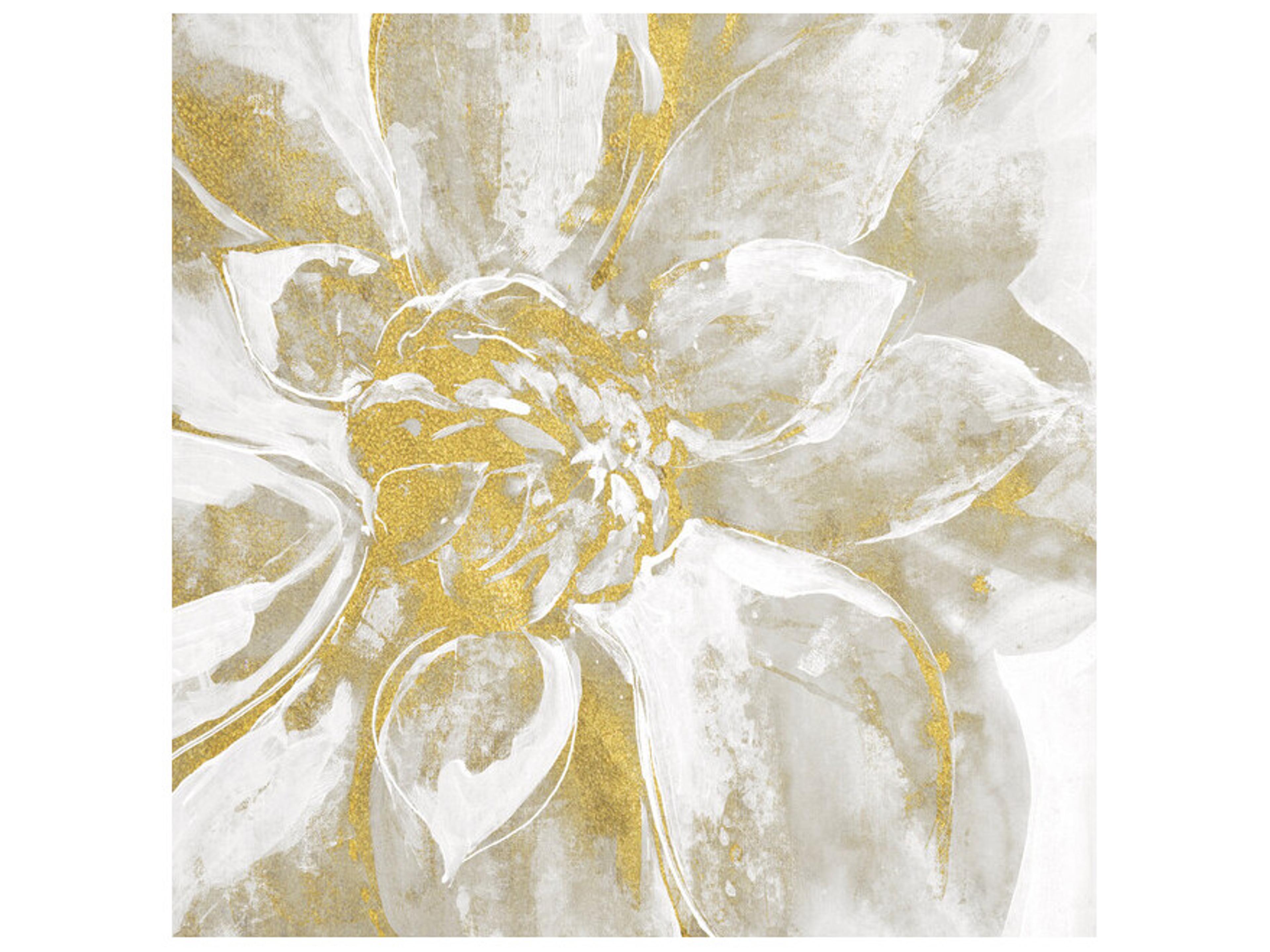 Daleno Golden Bloom IV Wall Art