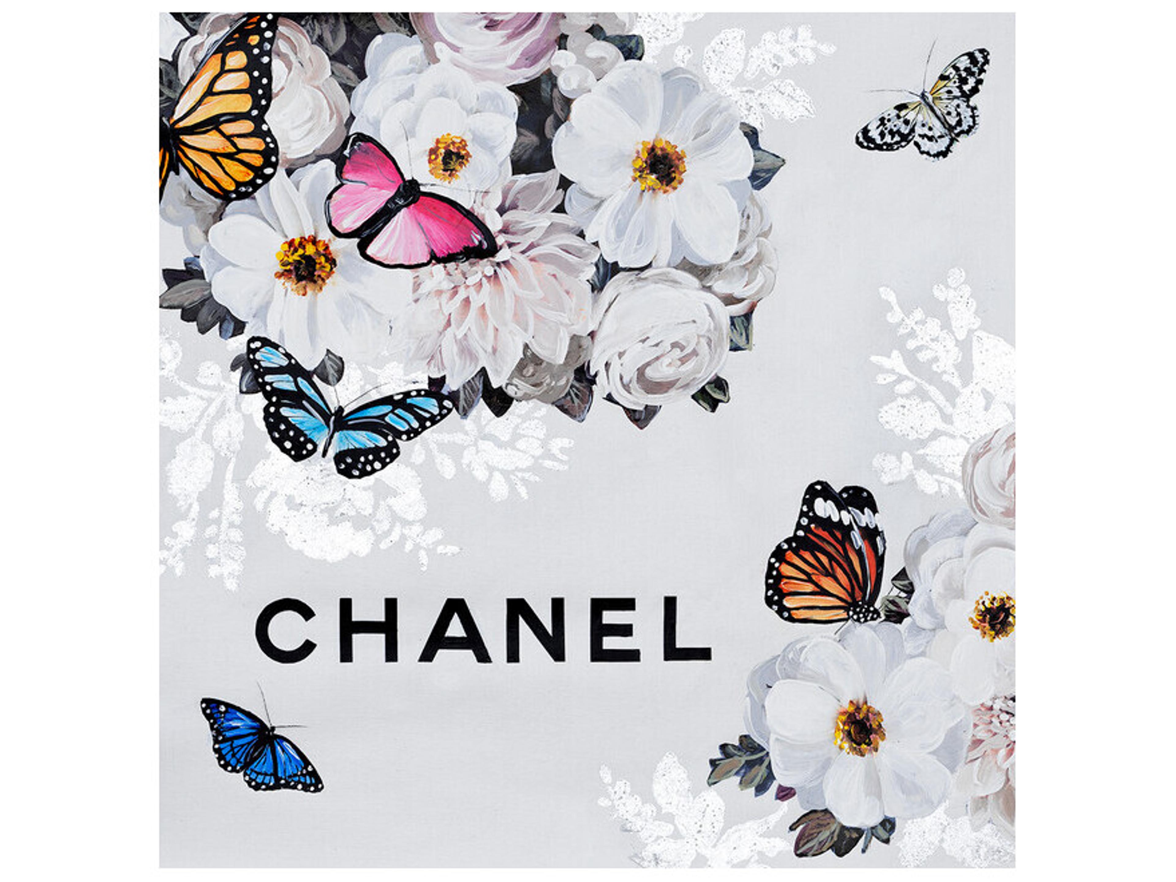 Chic Blooms I Wall Art