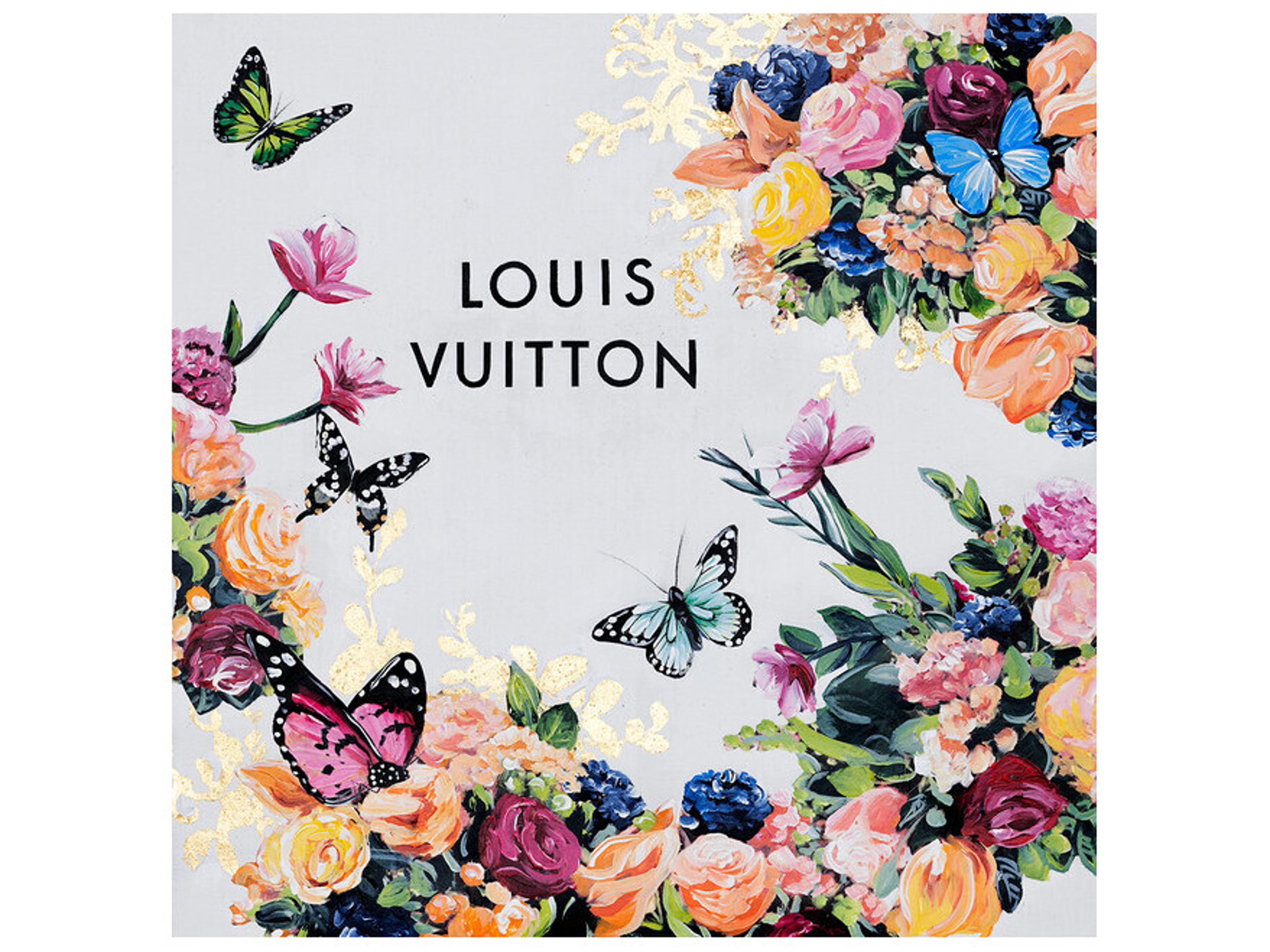 Chic Blooms V Wall Art