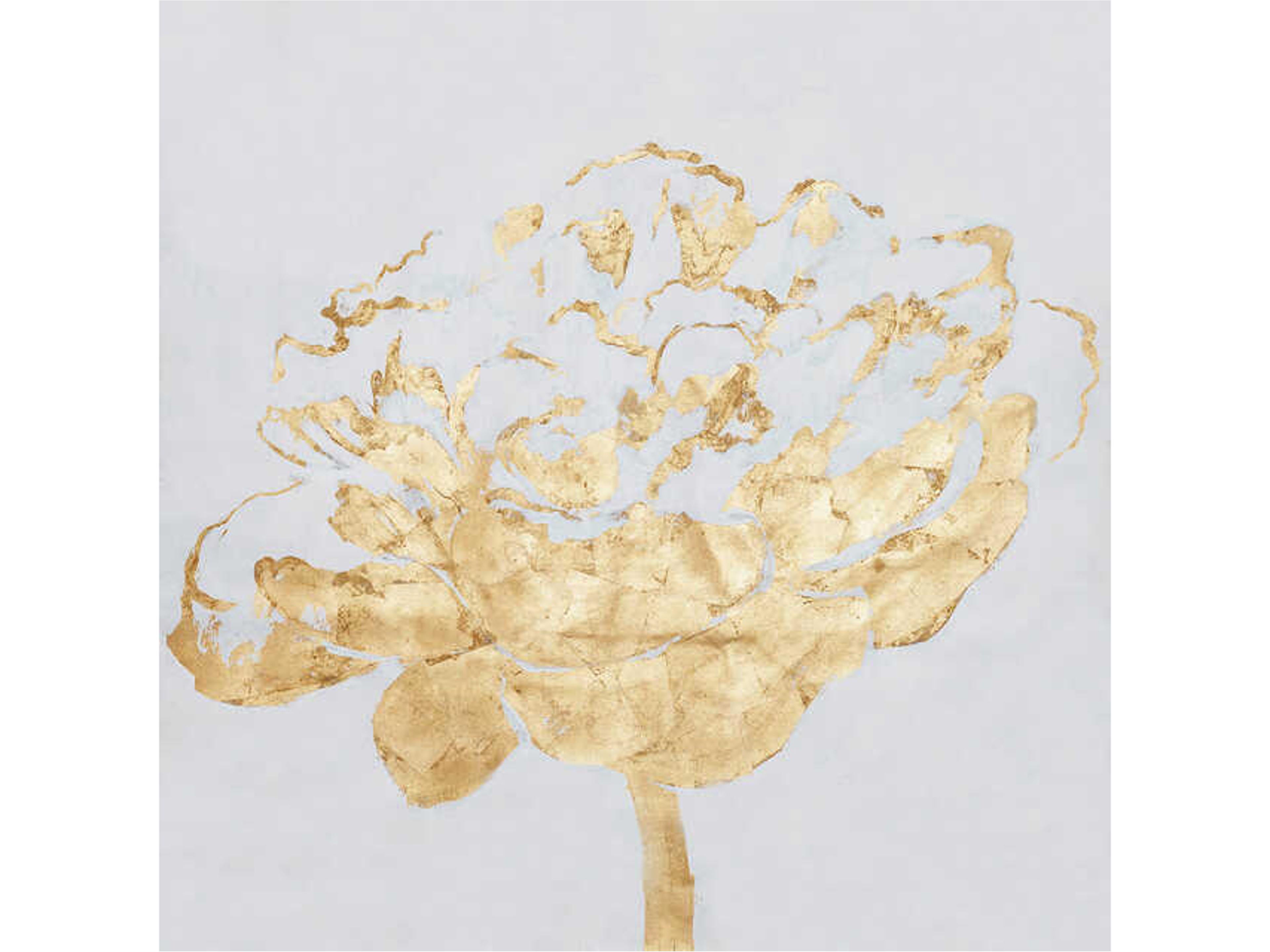 Glitter Petals Wall Art